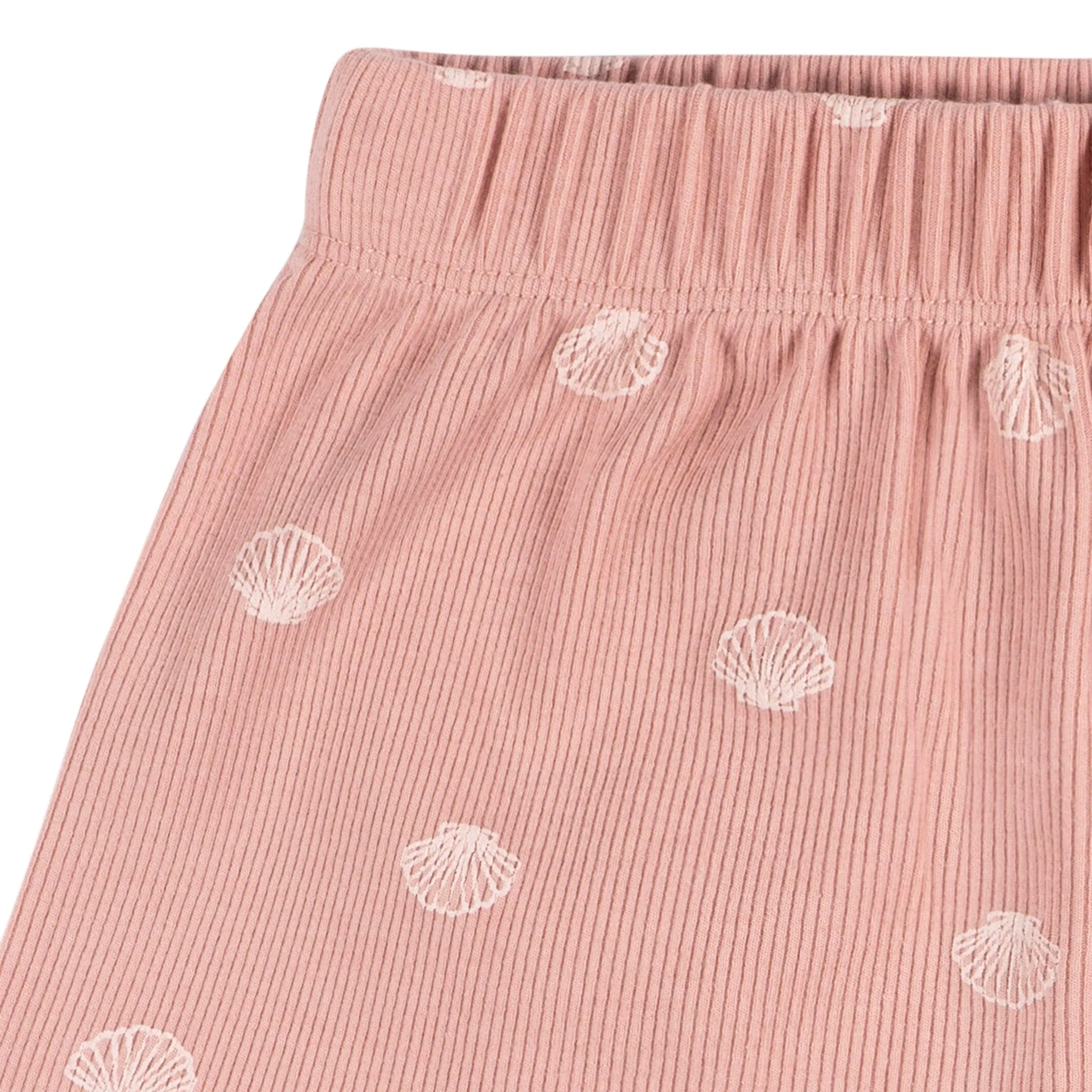 2-Piece Infant and Toddler Girls Seashells Tank Top & Shorts Set Gerber Childrenswea