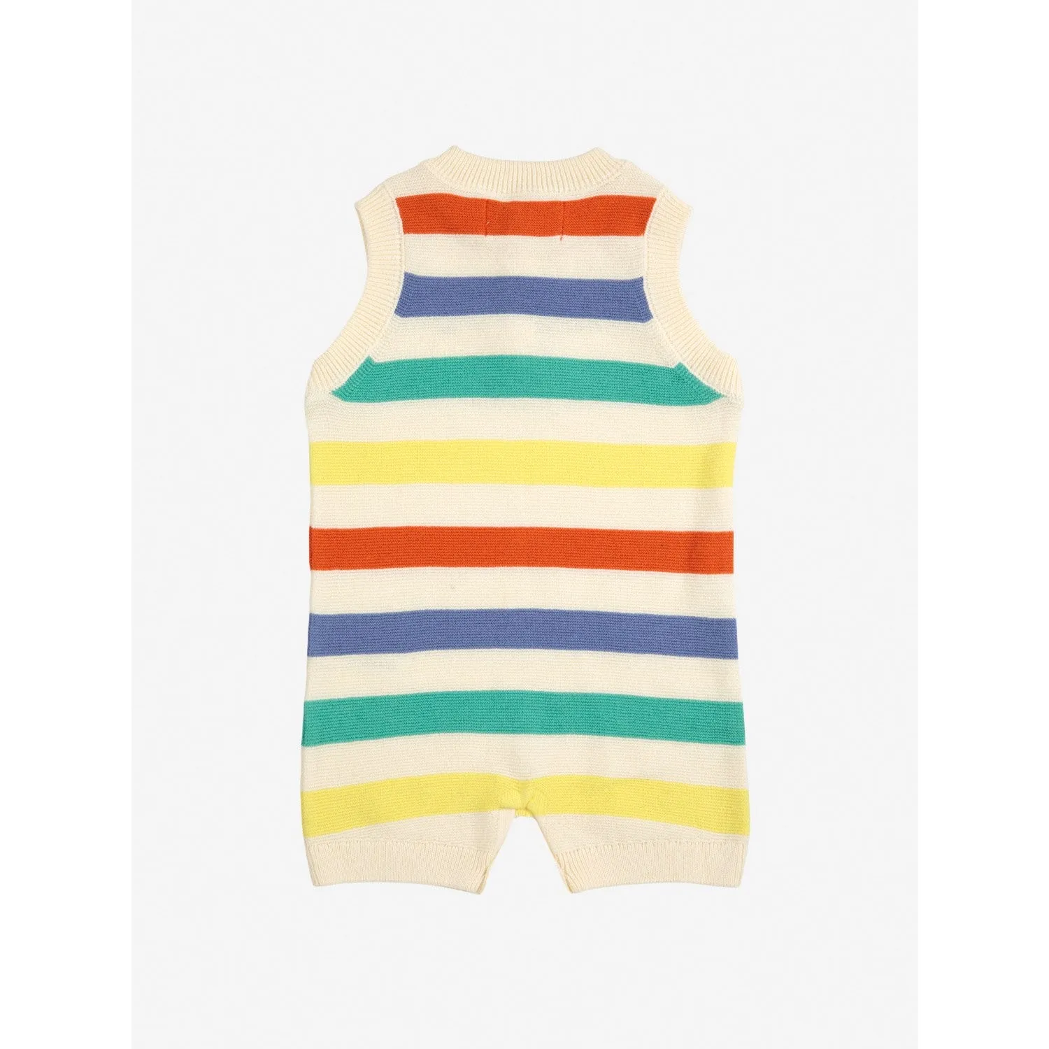 Bobo Choses Multicolor Multicolor Striped Knitted Playsuit