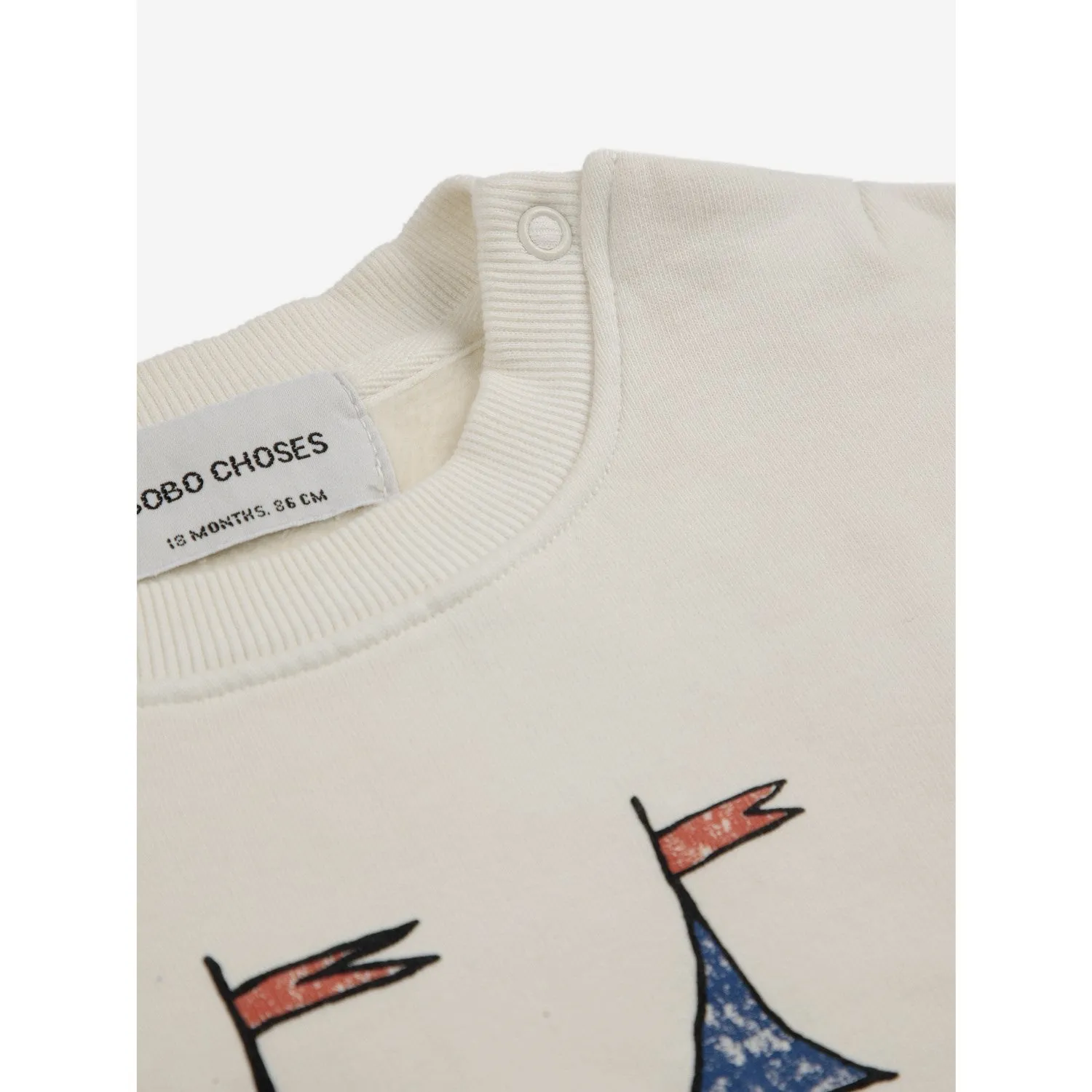 Bobo Choses Offwhite Faraway Castle Crewneck