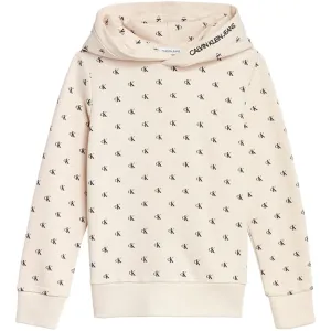 Calvin Klein Mini Monogram Hoodie Muslin
