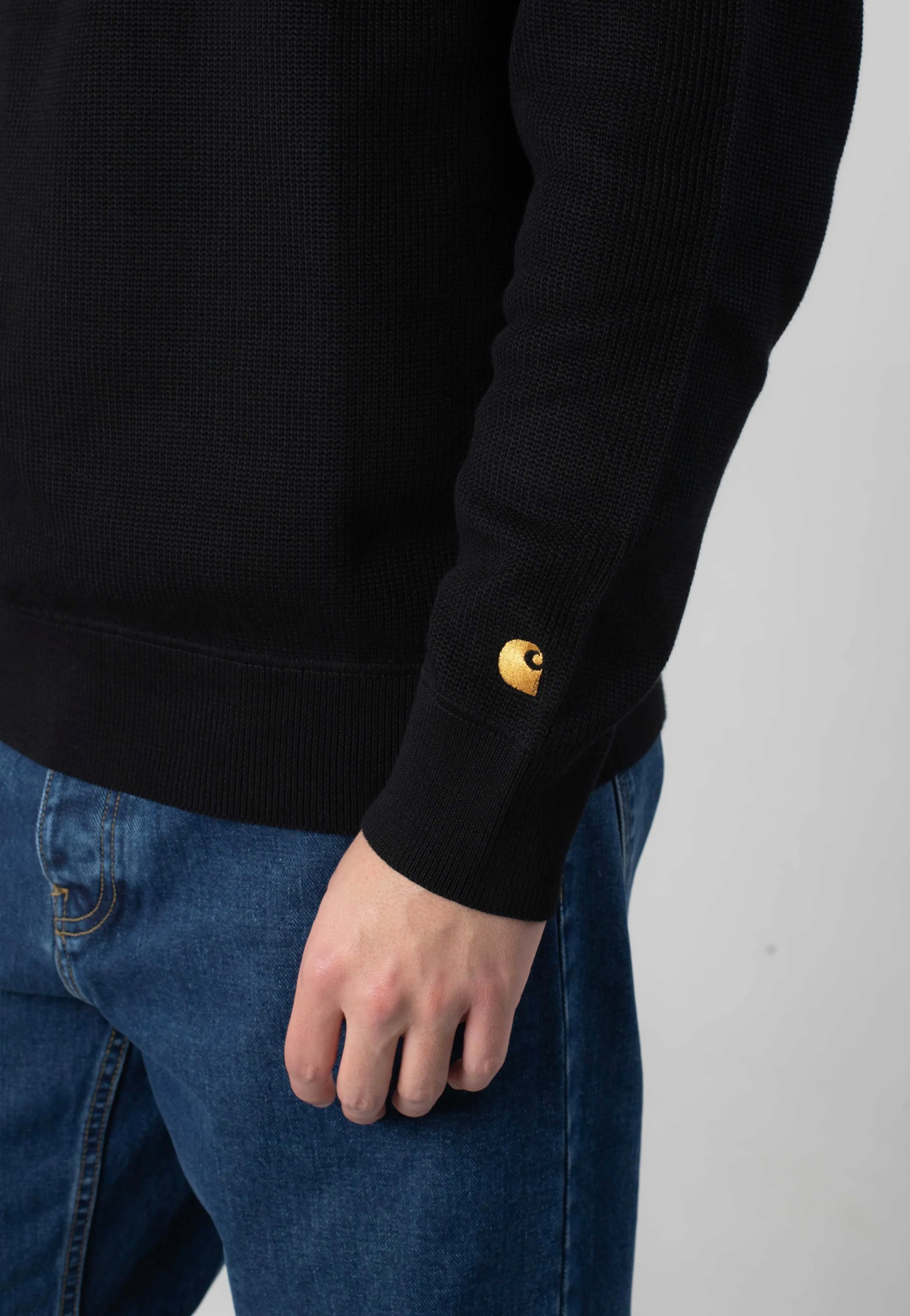Carhartt WIP - Chase Black/Gold - Pullover