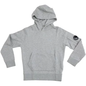 C.P. Company Melange Grey Sweatshirt W/Hood