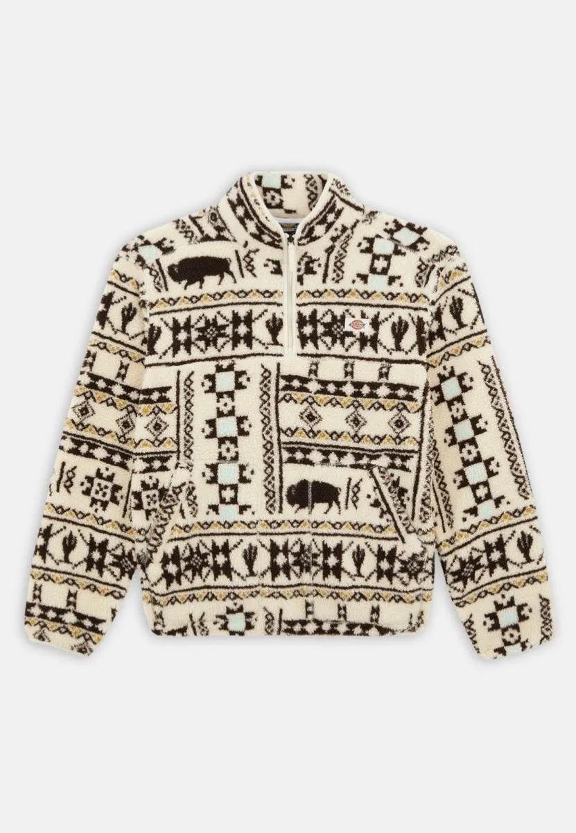 Dickies - Hays Quarter Zip Nordic Aop Light - Pullover