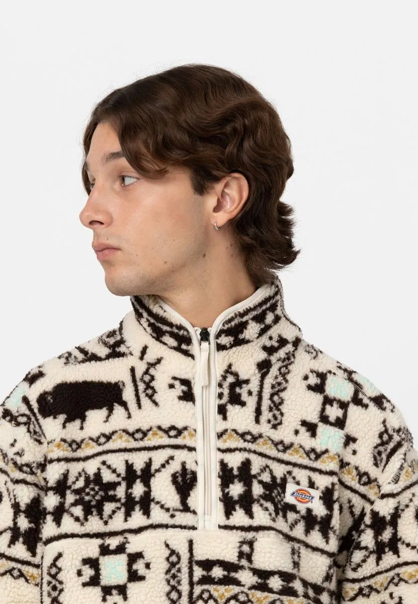 Dickies - Hays Quarter Zip Nordic Aop Light - Pullover