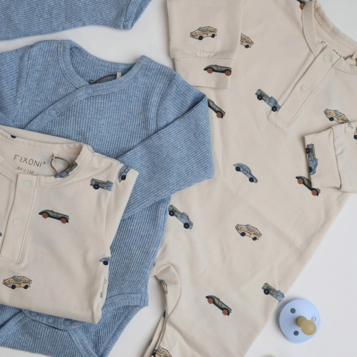FIXONI Blue Fog Romper LS