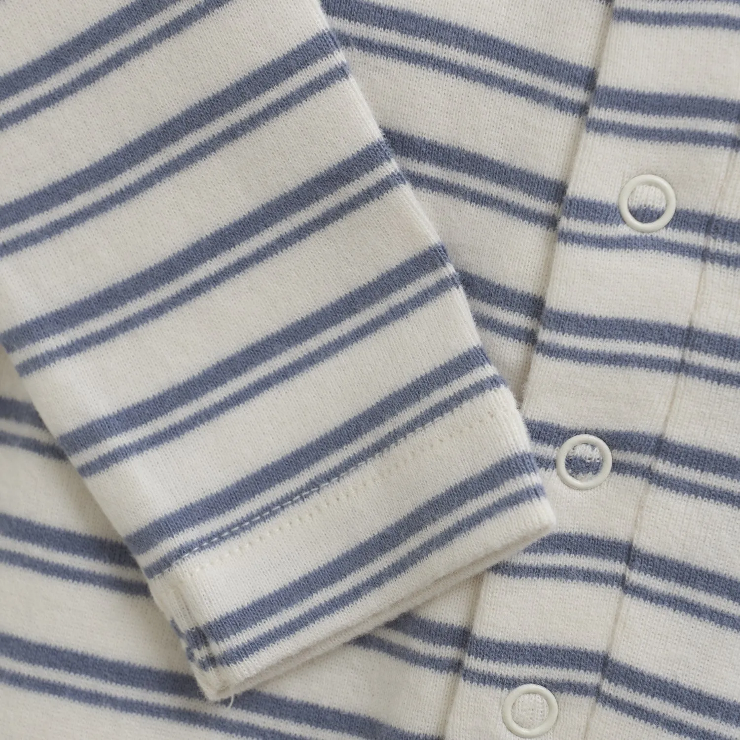 FIXONI Flint Stone Romper LS W. Feet Rib