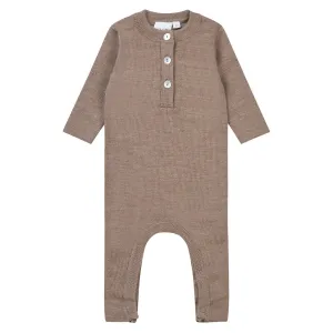 Flss Ash Melange Kaya Onesie Wool