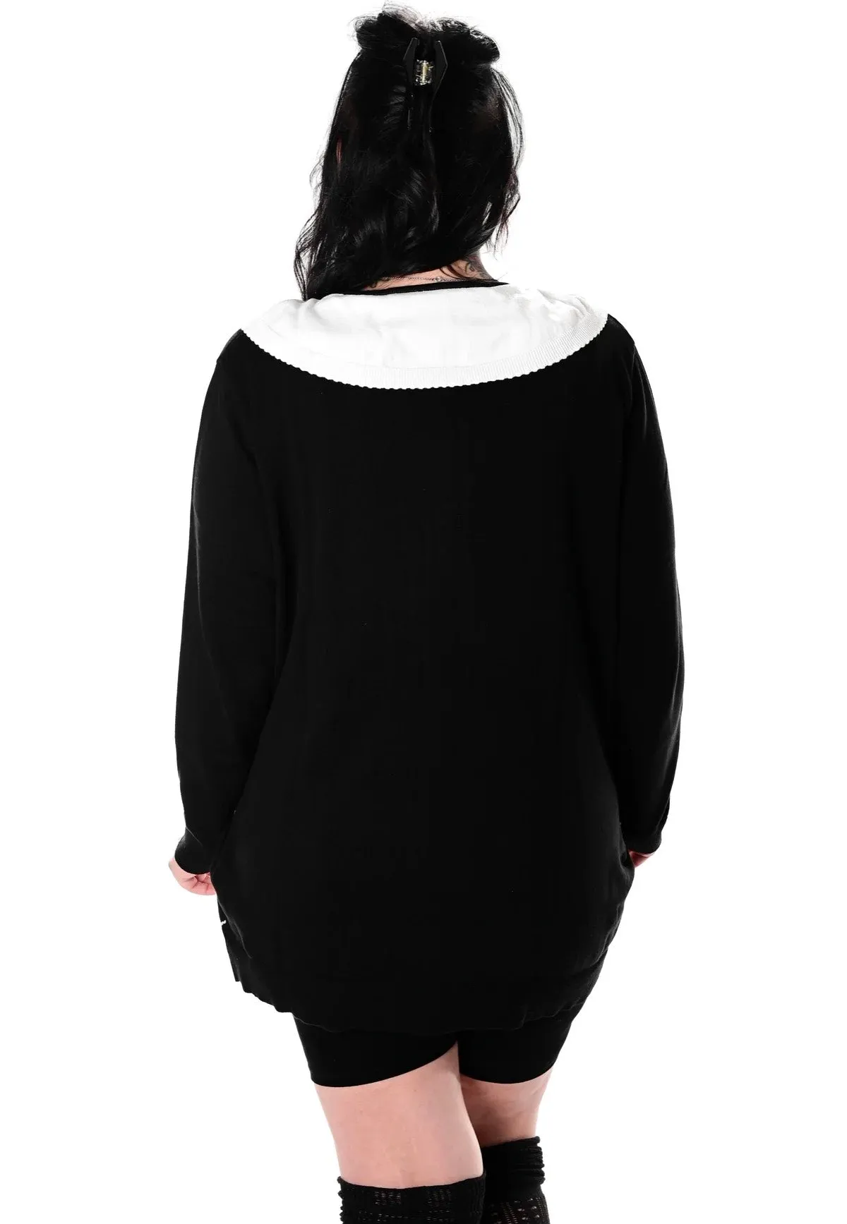 Foxblood - Haunted House Collar Black - Cardigan