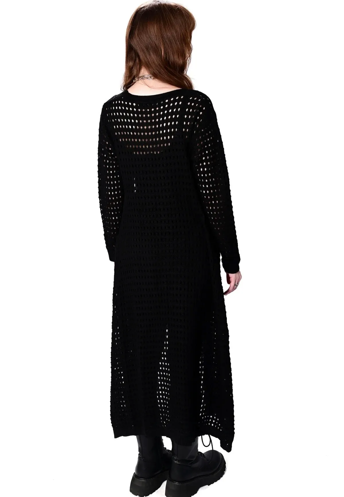 Foxblood - Open Weave Duster - Cardigan