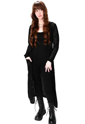 Foxblood - Open Weave Duster - Cardigan