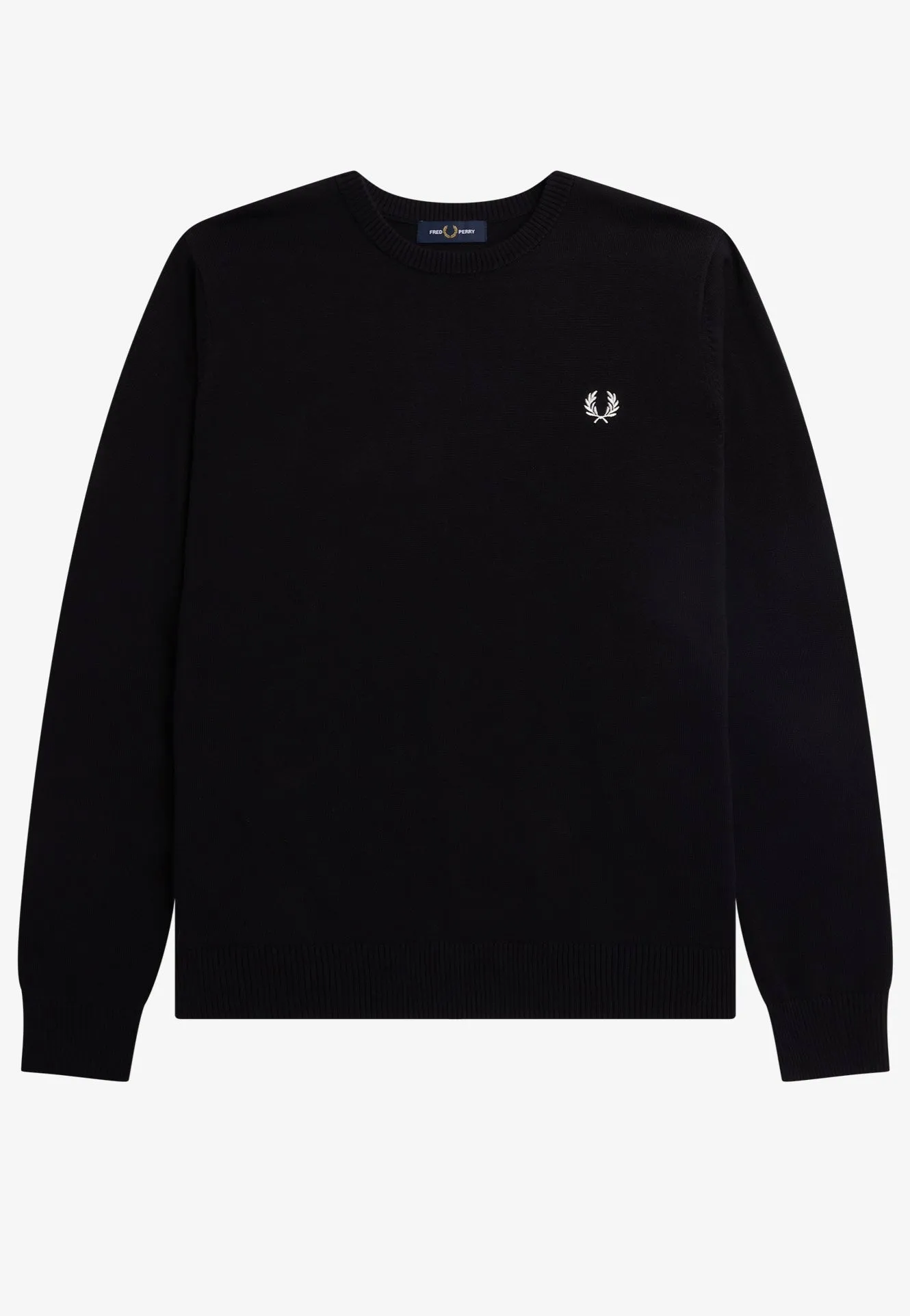 Fred Perry - Graphic Laurel Wreath Black - Pullover