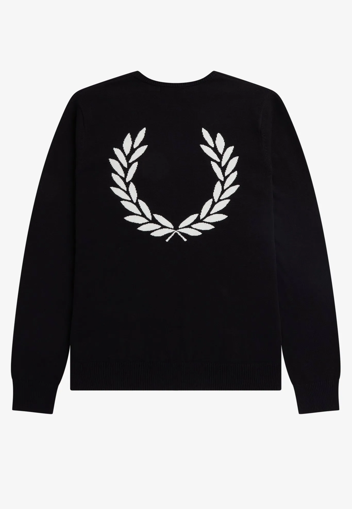 Fred Perry - Graphic Laurel Wreath Black - Pullover
