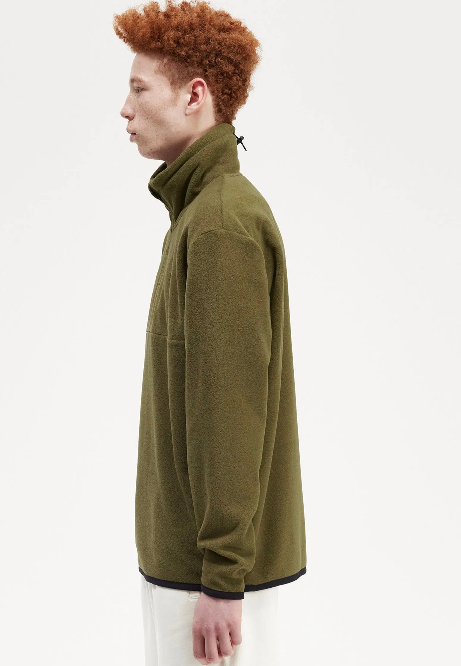 Fred Perry - Half Zip Fleece Uniform Green - Pullover