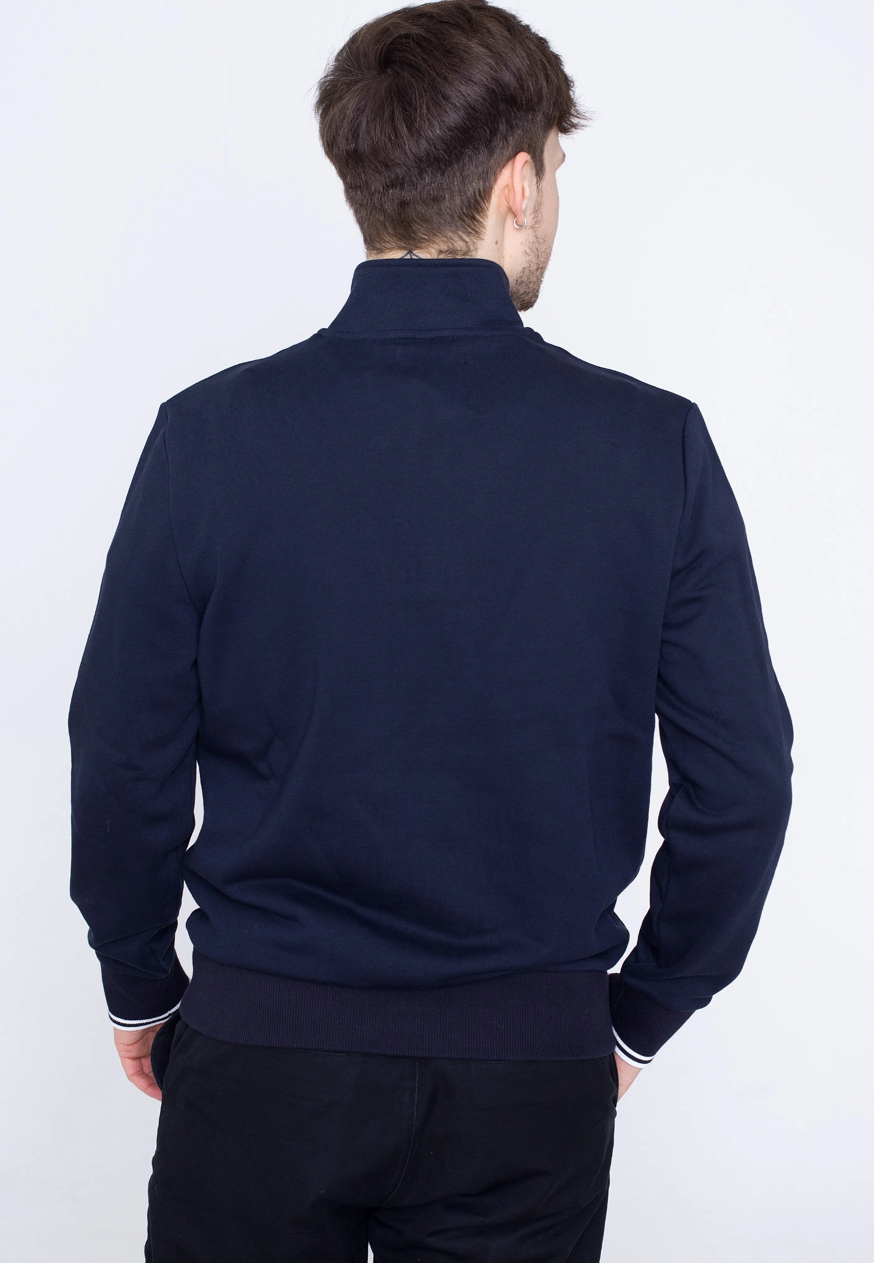 Fred Perry - Half Zip Navy - Pullover