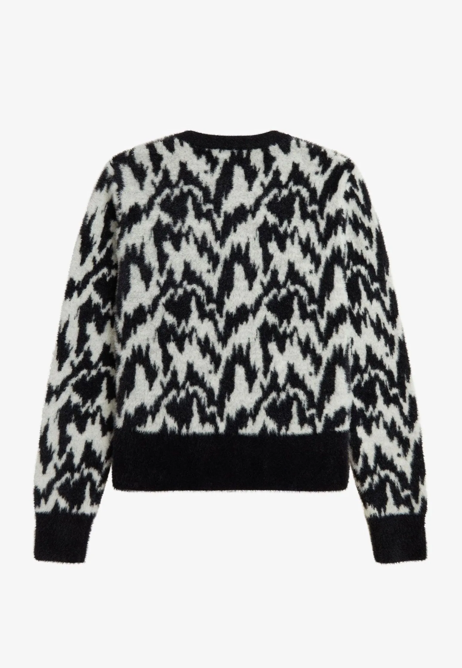 Fred Perry x Amy Winehouse - Animal Jacquard Ecru - Pullover