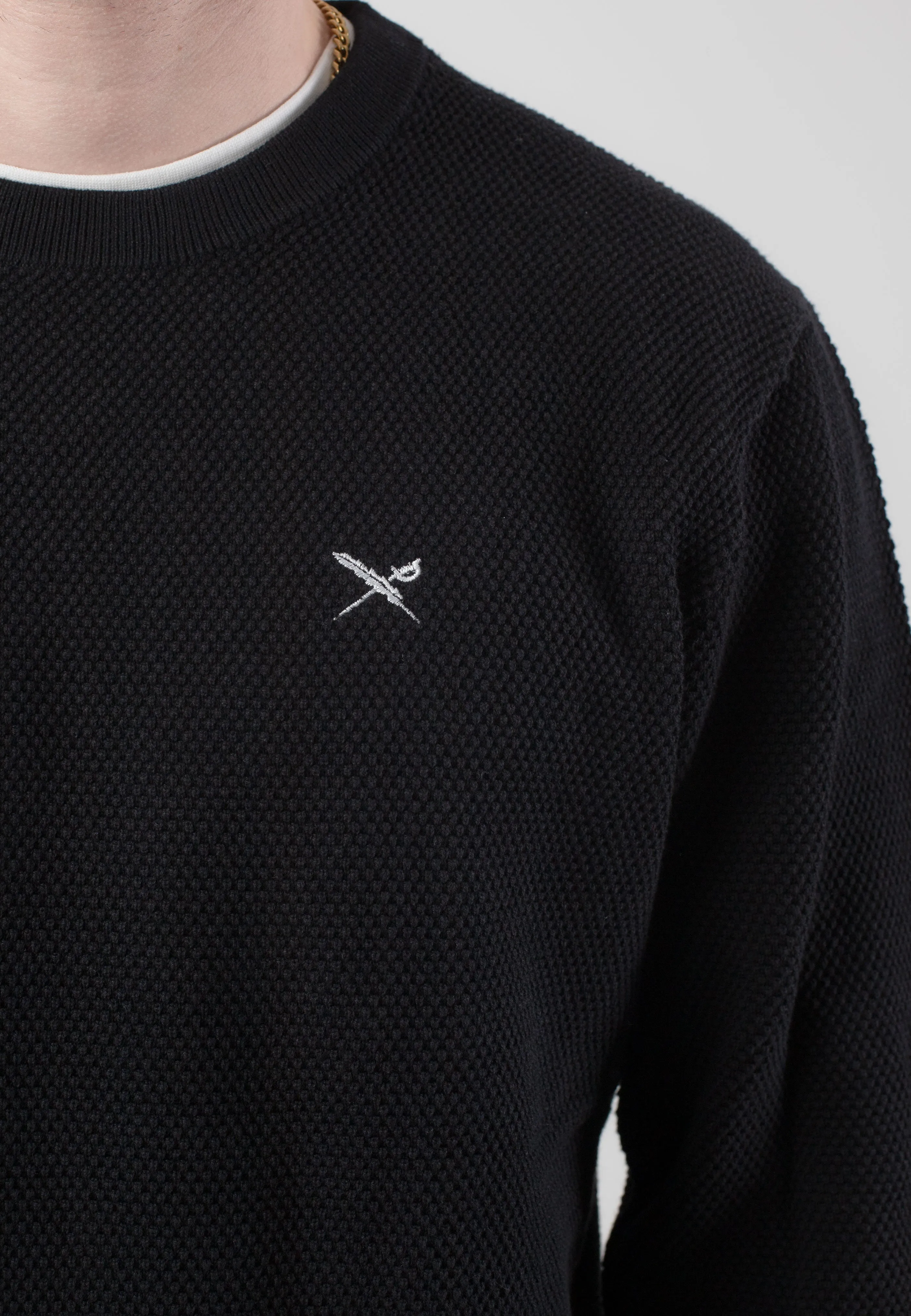 Iriedaily - Seedy Summer Knit Black - Pullover