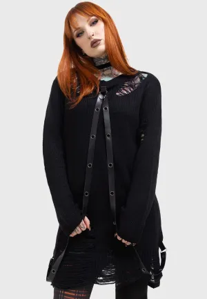 Killstar - Lunar Grit Black - Pullover
