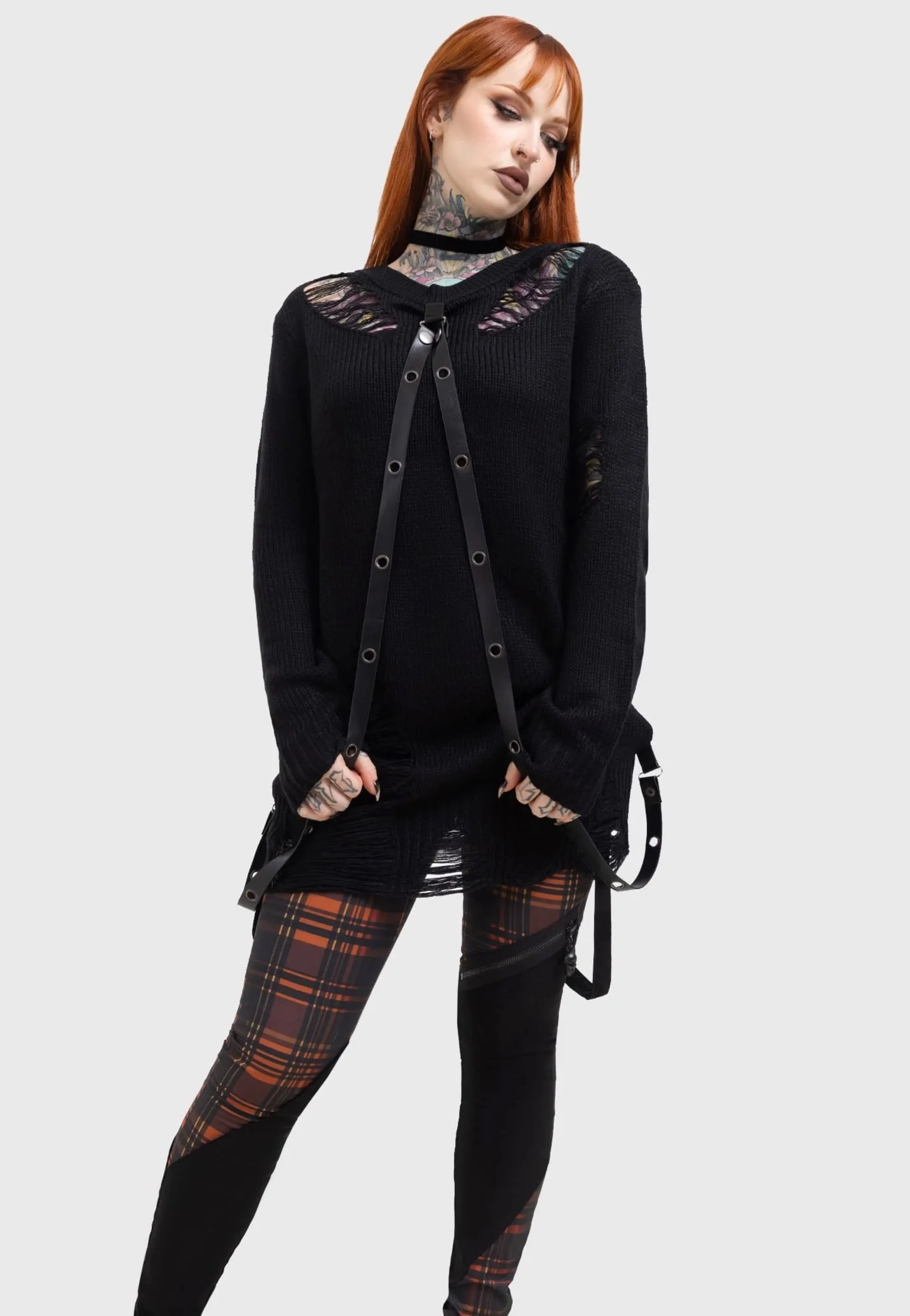 Killstar - Lunar Grit Black - Pullover