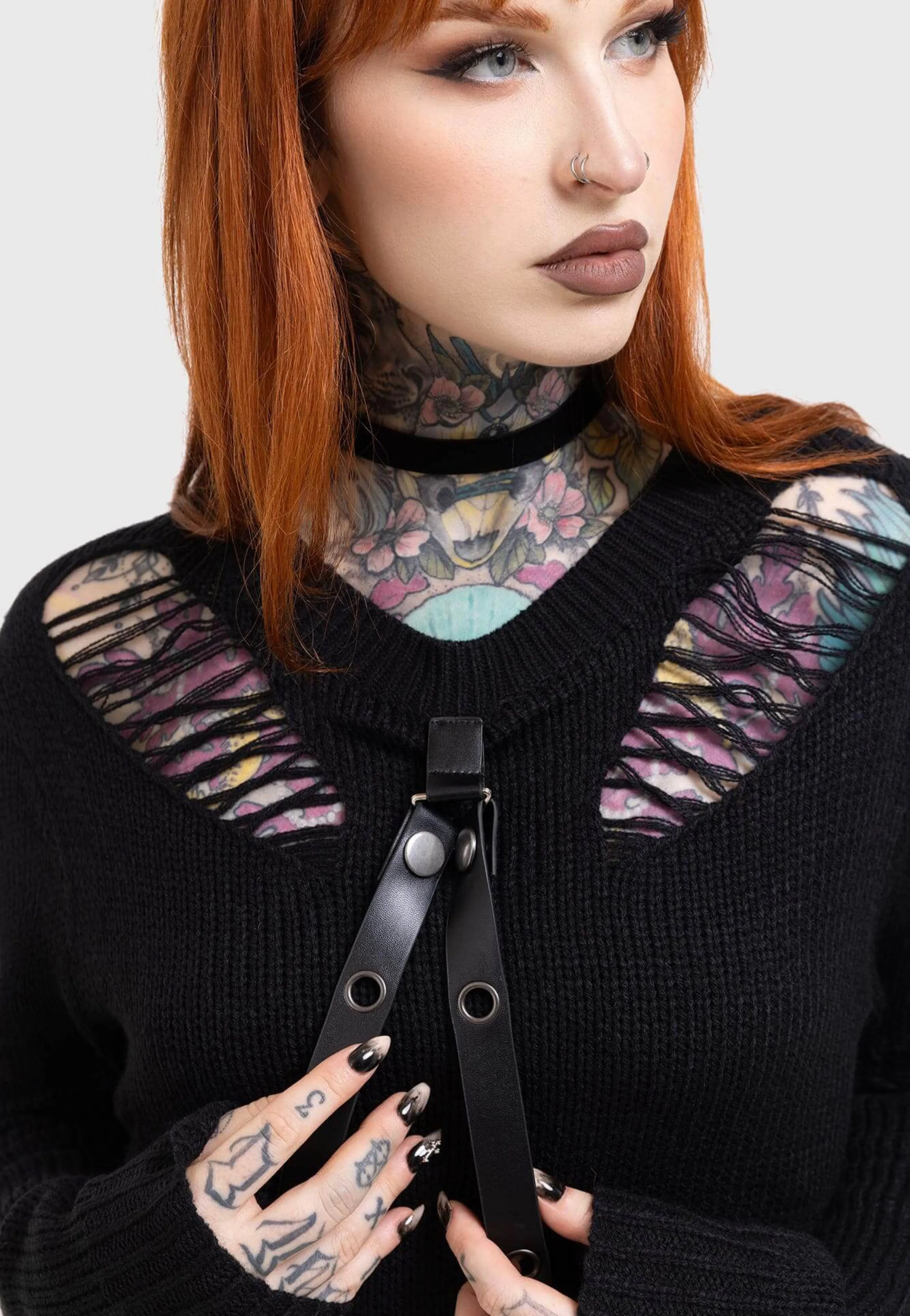 Killstar - Lunar Grit Black - Pullover