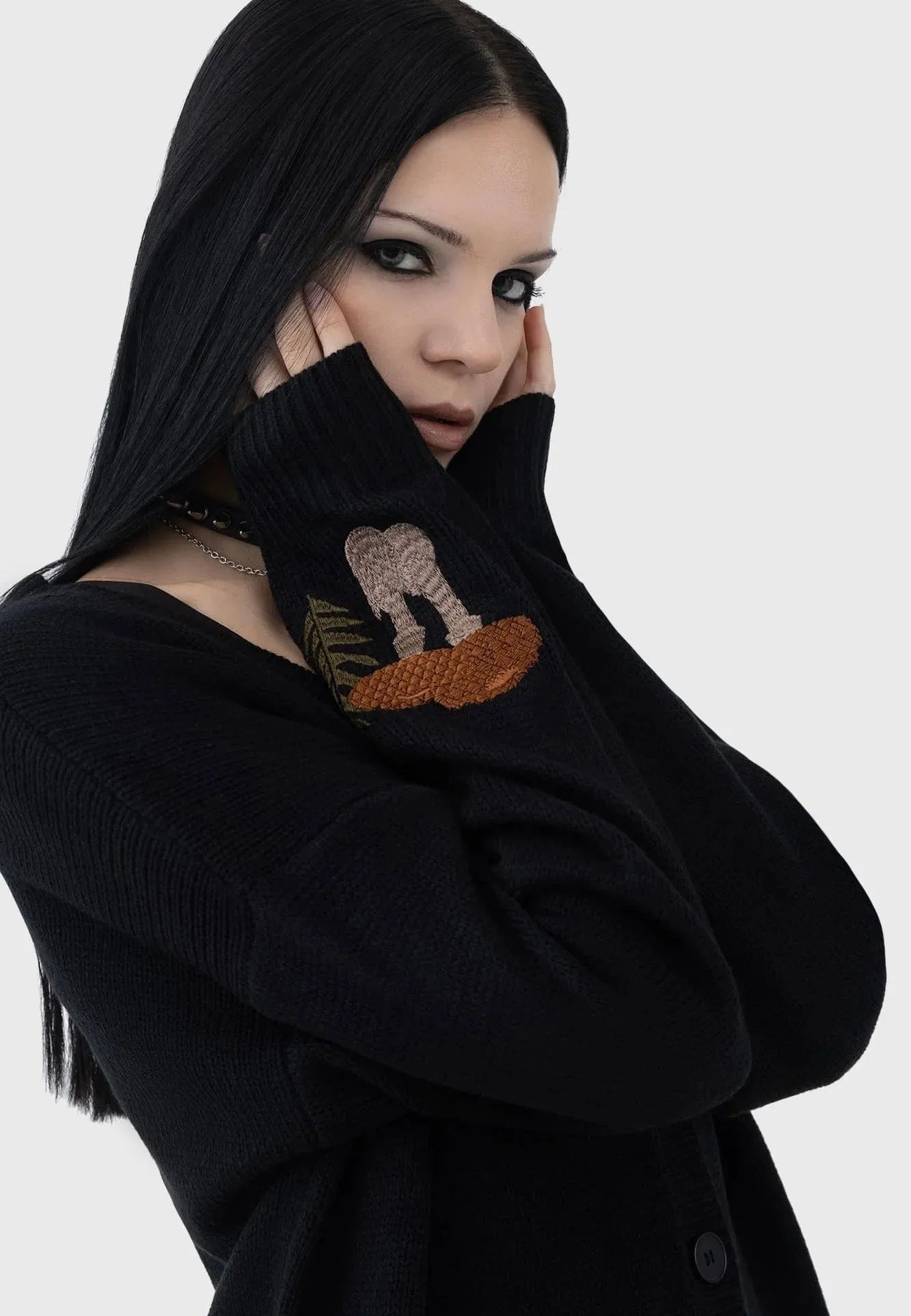 Killstar - Shroom Black - Cardigan