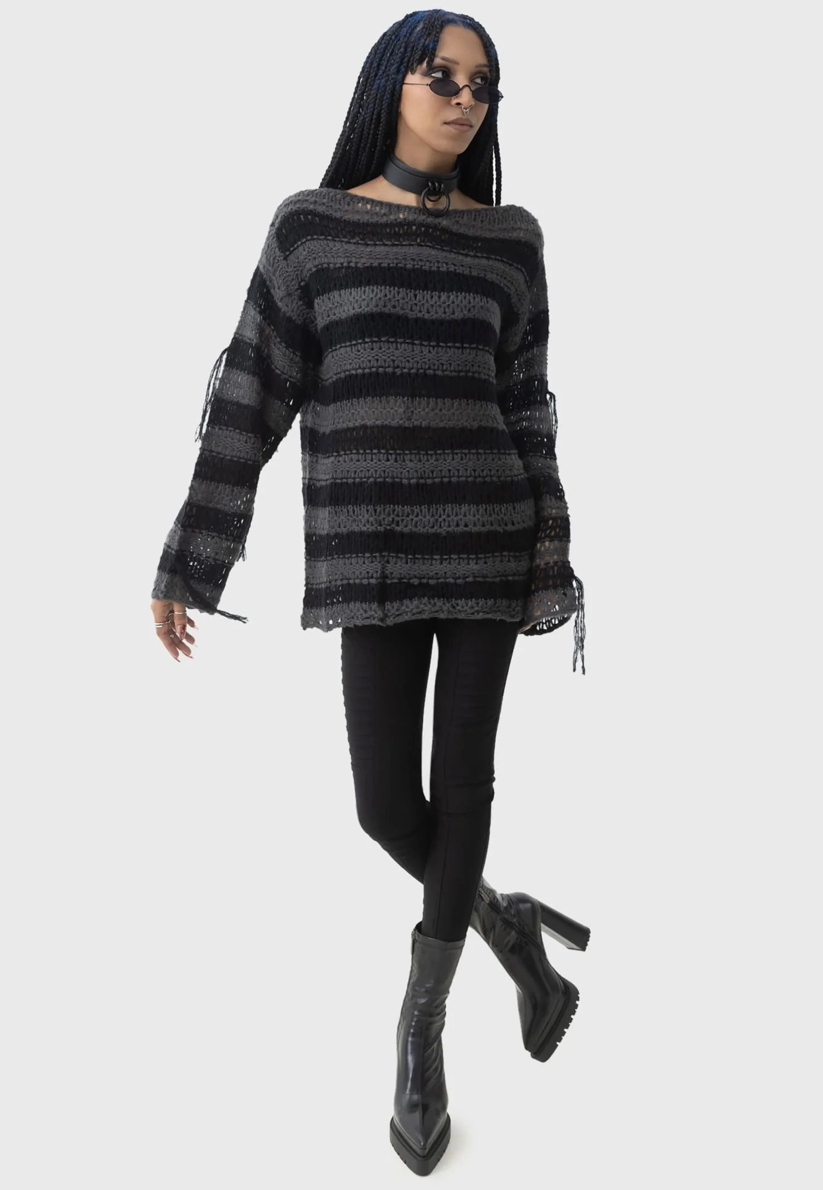 Killstar x Kihilist - Hunter's Moon Black - Pullover