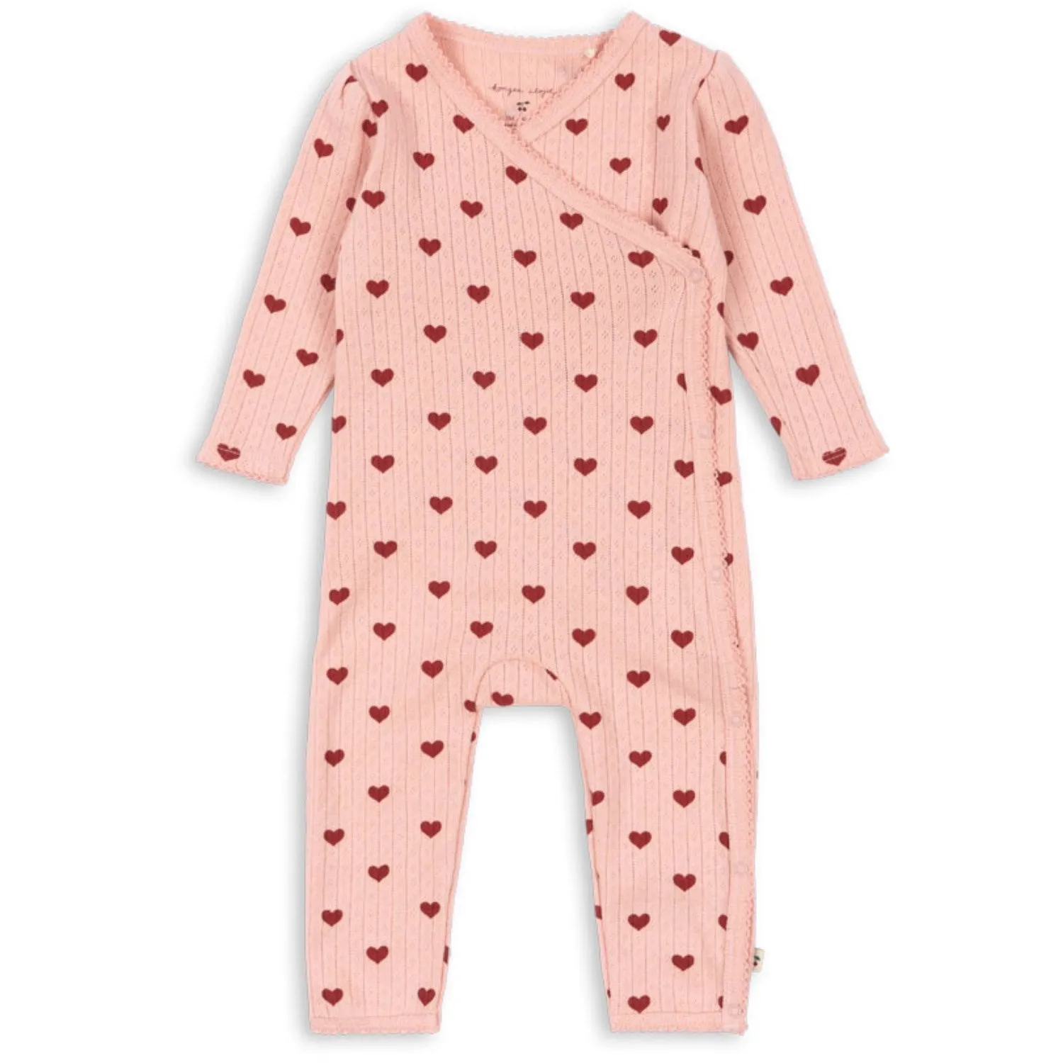 Konges Sljd Amour Rouge Minnie Newborn Onesie Gots