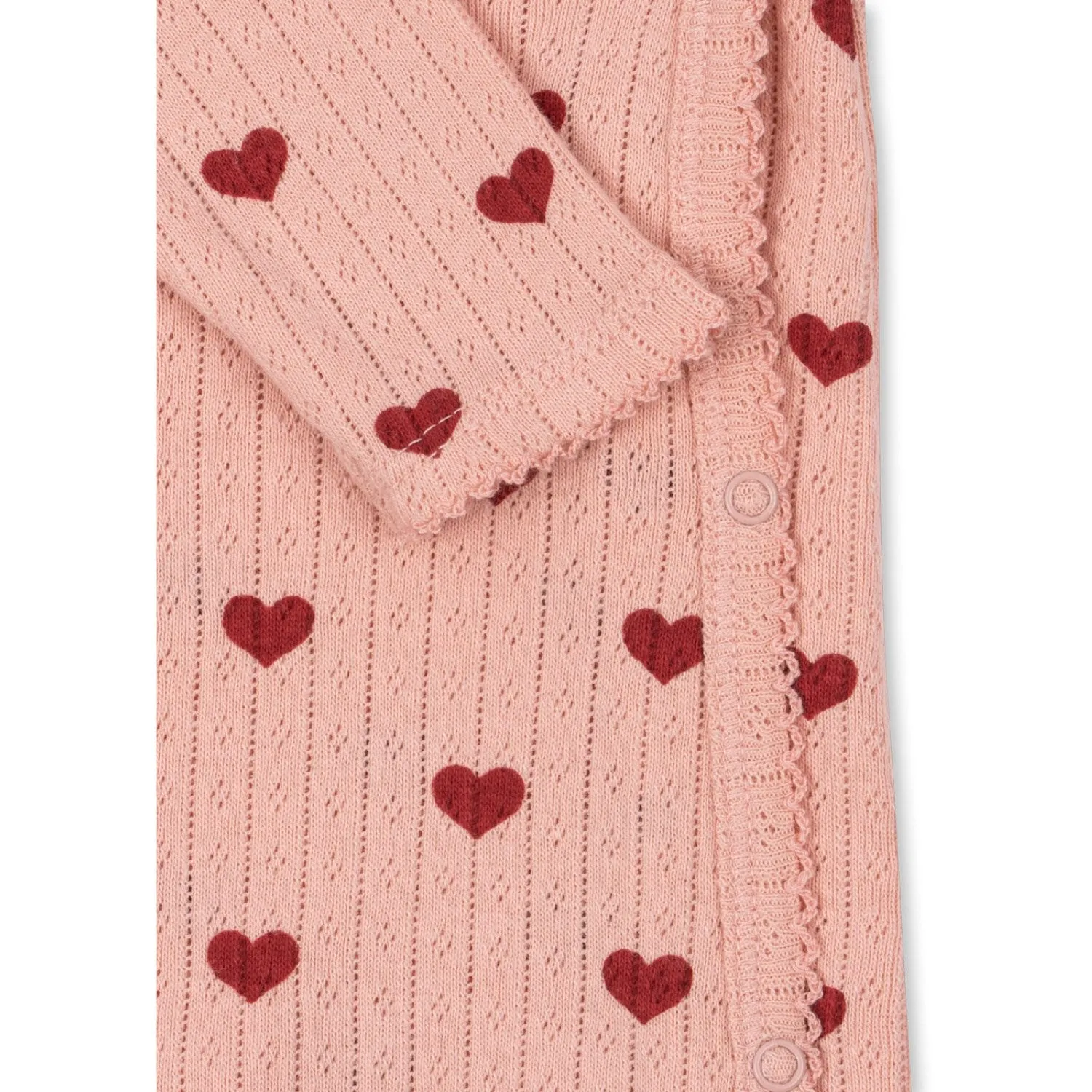 Konges Sljd Amour Rouge Minnie Newborn Onesie Gots