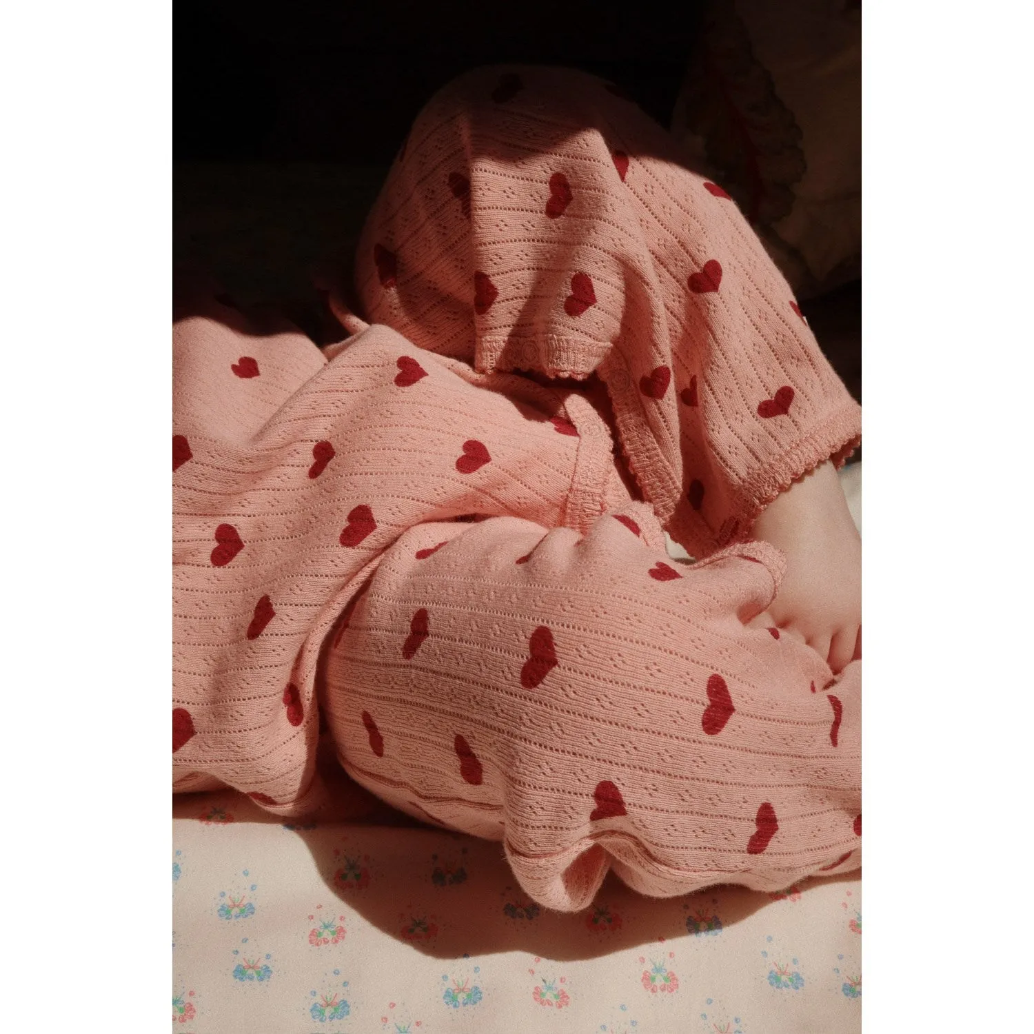 Konges Sljd Amour Rouge Minnie Onesie Gots