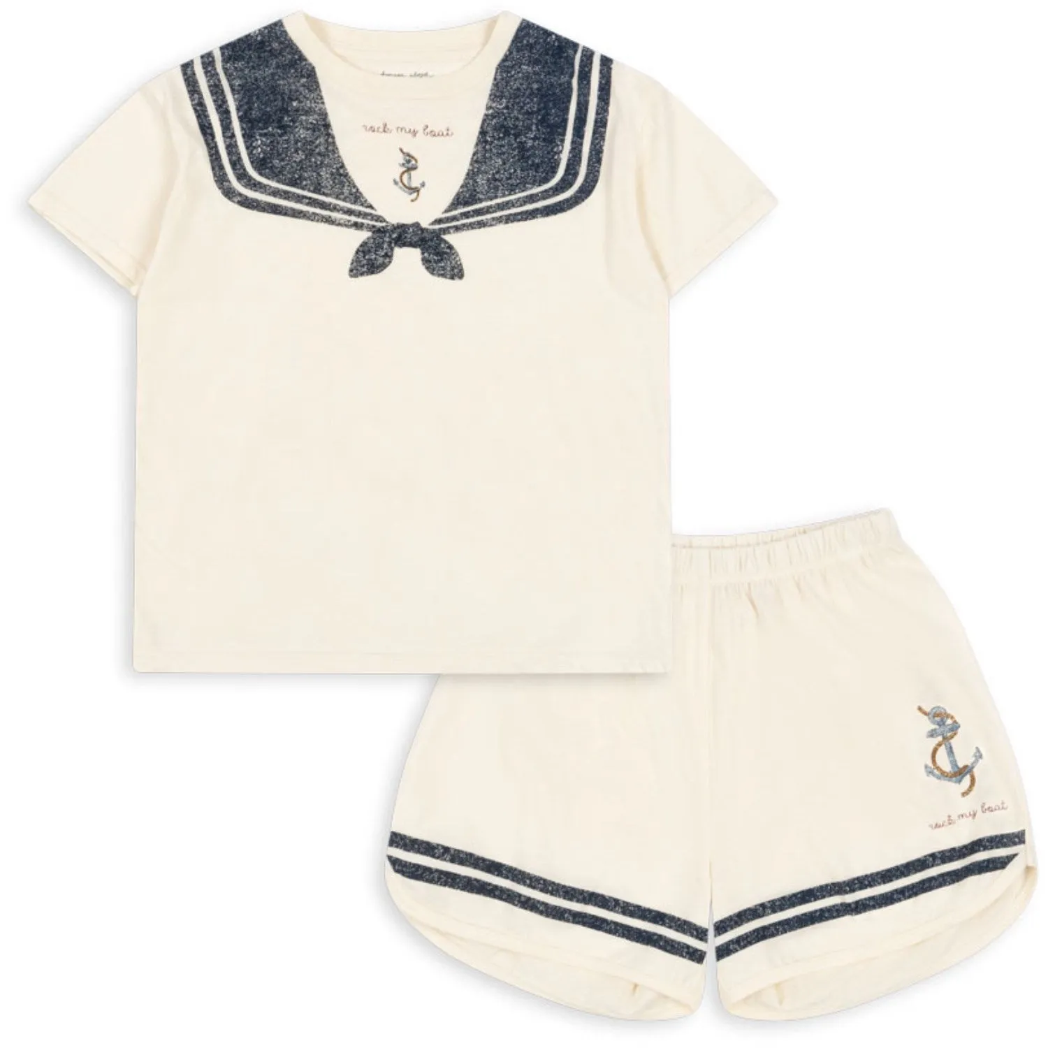 Konges Sljd Antique White Famo Set Gots