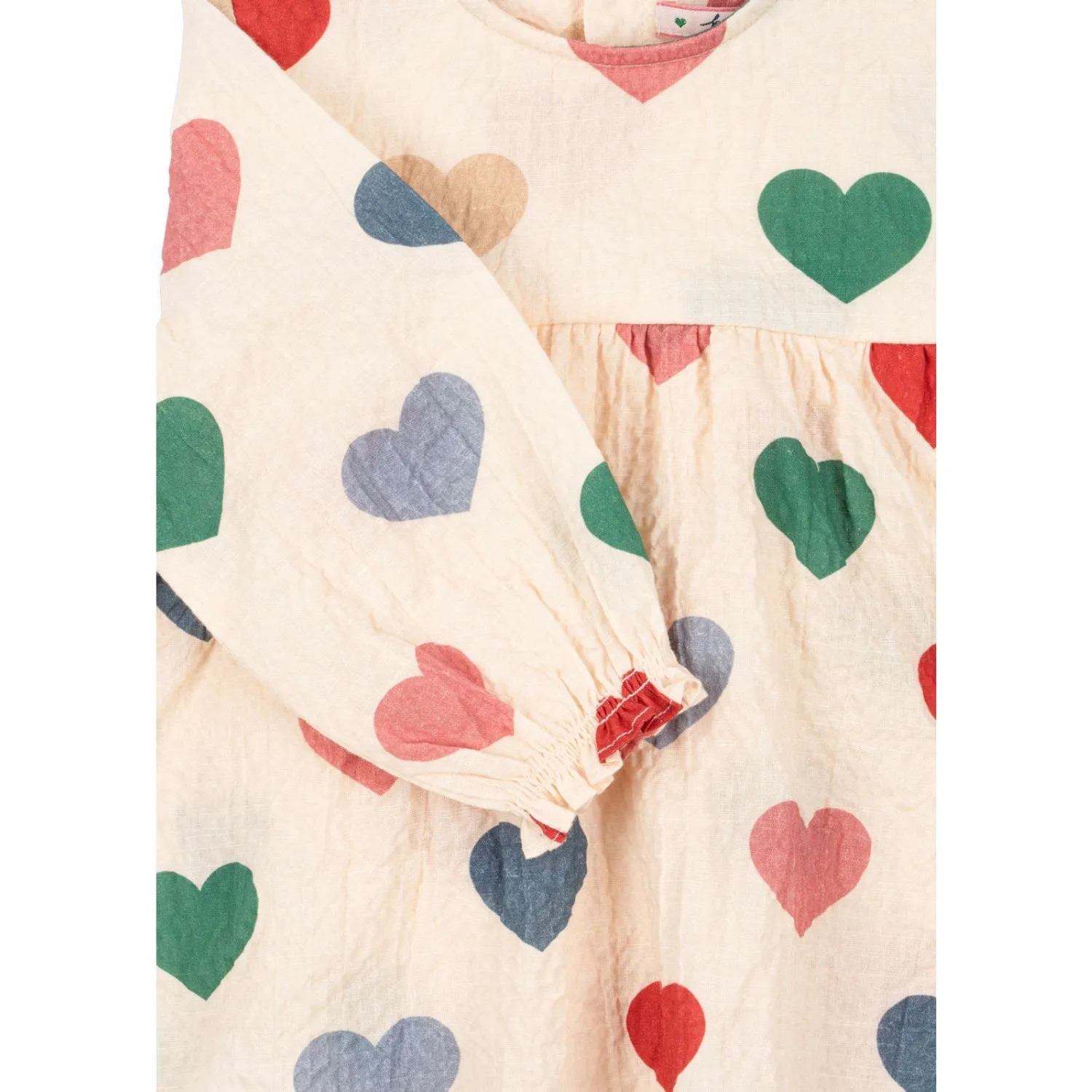 Konges Sljd Bon Coeur Colore Frappe Elin Romper Gots