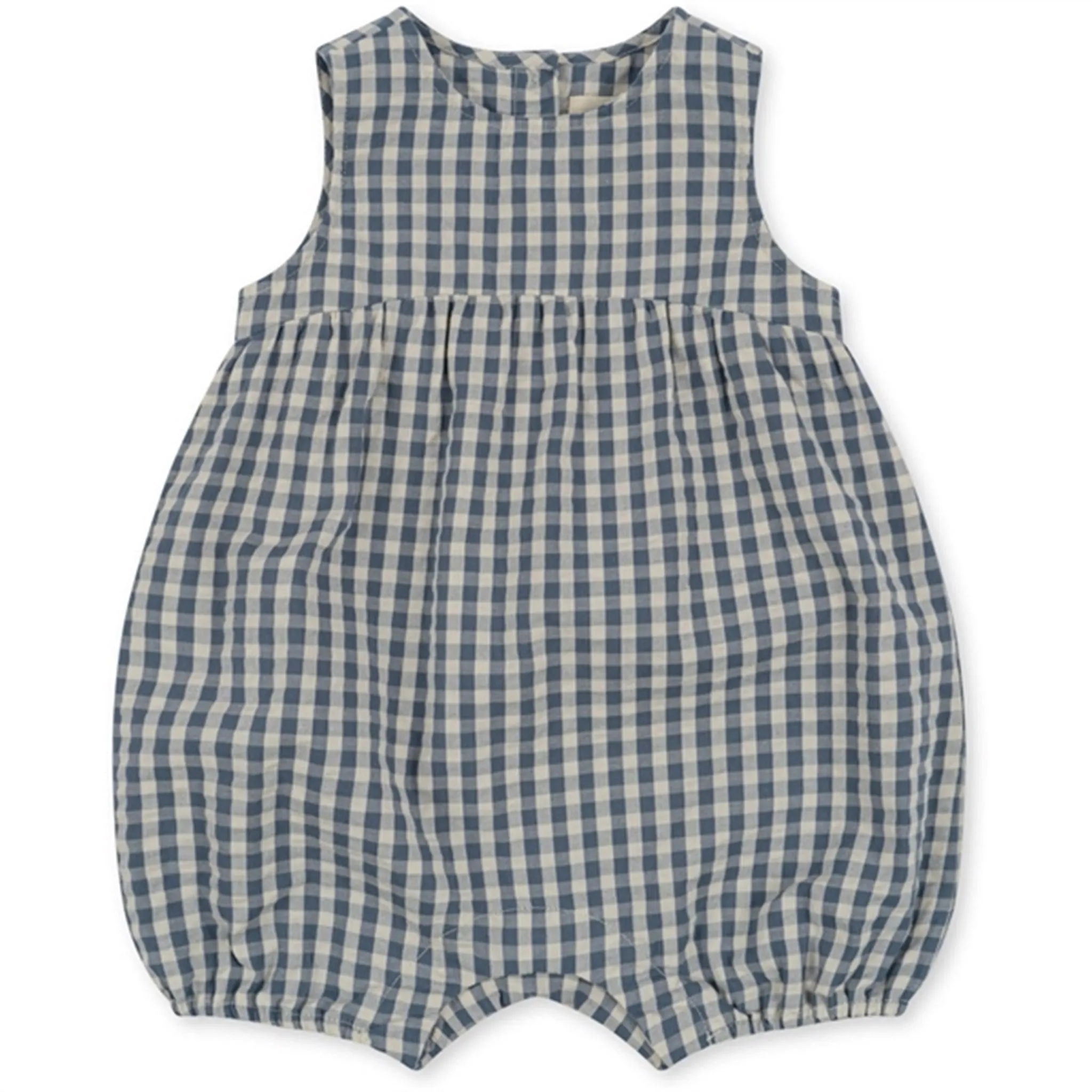Konges Sljd Captains Blue Check Kim Romper
