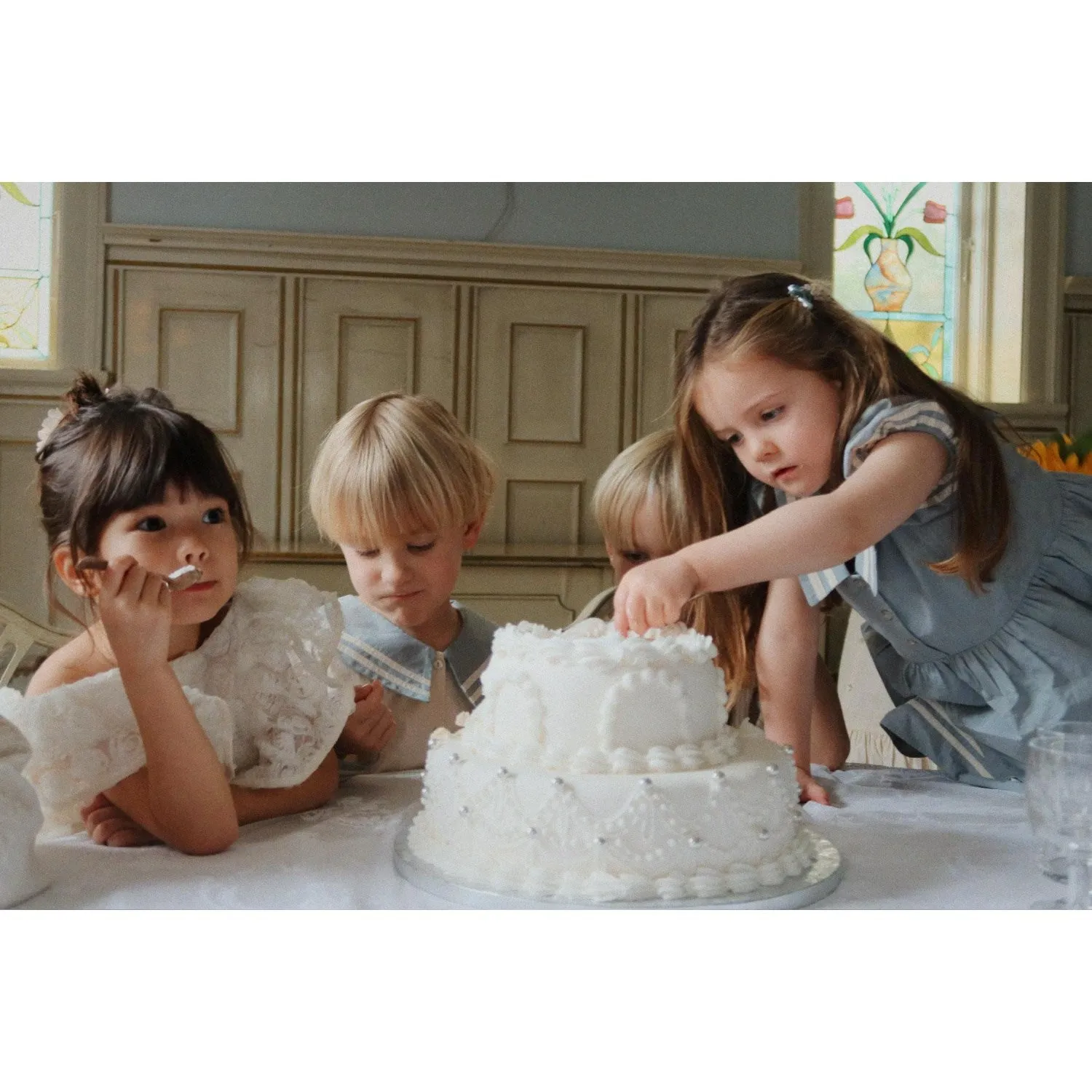 Konges Sljd Eggnog Celebration Cianna Flower Dress