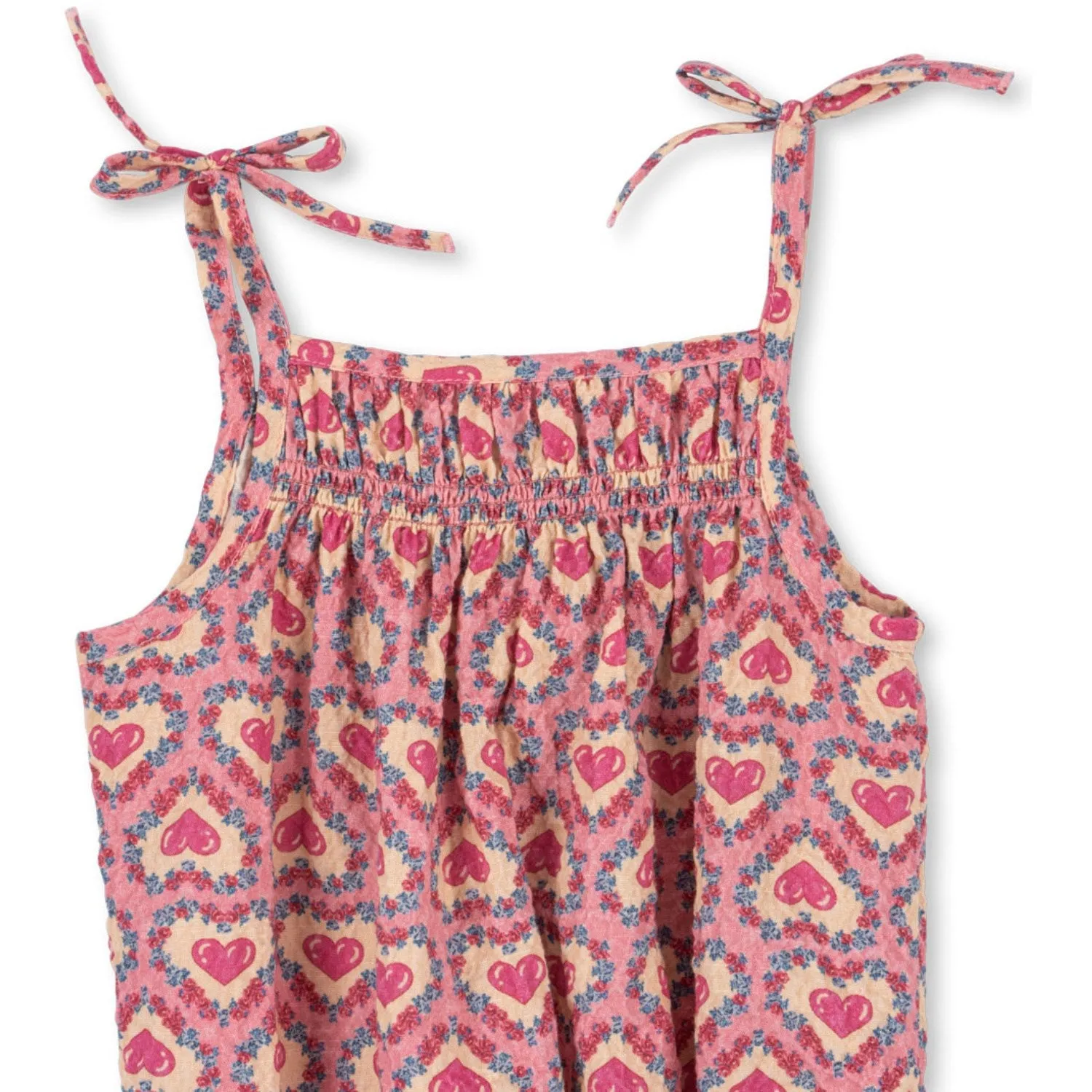 Konges Sljd Felice Rose Vivian Strap Romper Gots