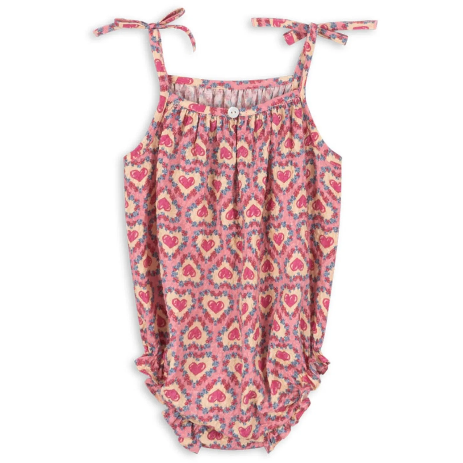 Konges Sljd Felice Rose Vivian Strap Romper Gots