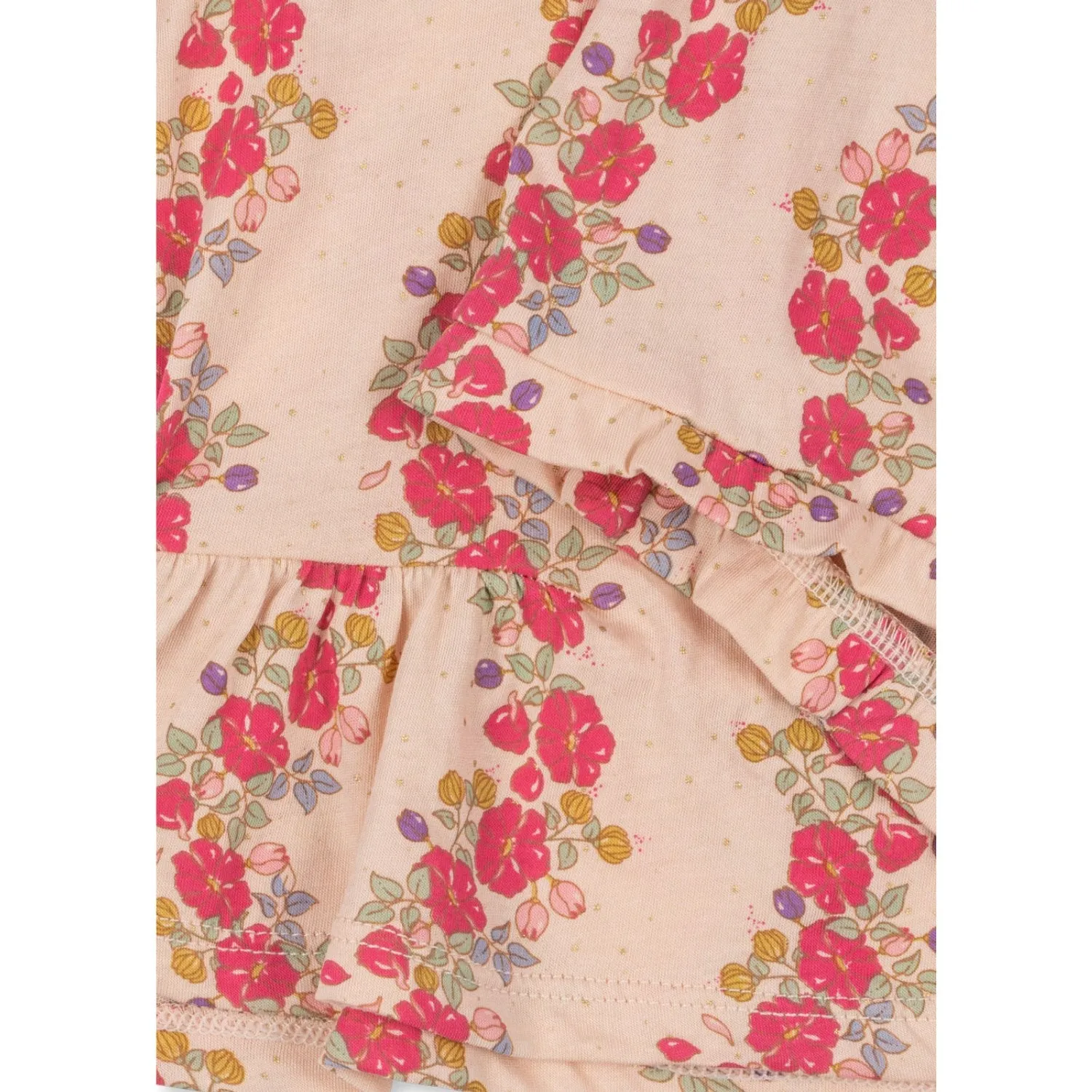 Konges Sljd Floria Pink Famo Frill Set Gots