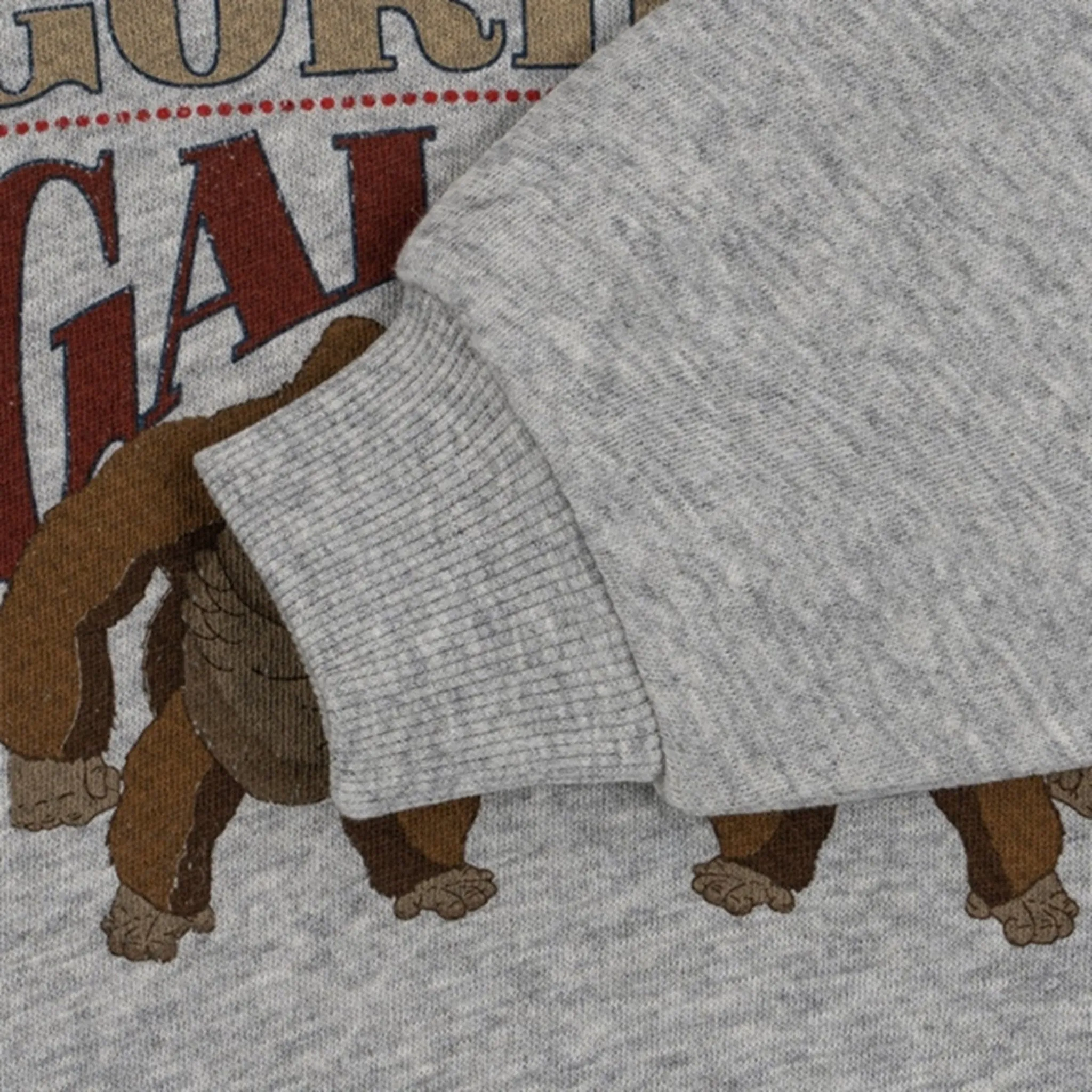Konges Sljd Grey Melange Loupy Lou Sweatshirt