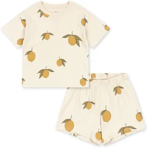 Konges Sljd Mon Grand Citron 2-pack Lin Set