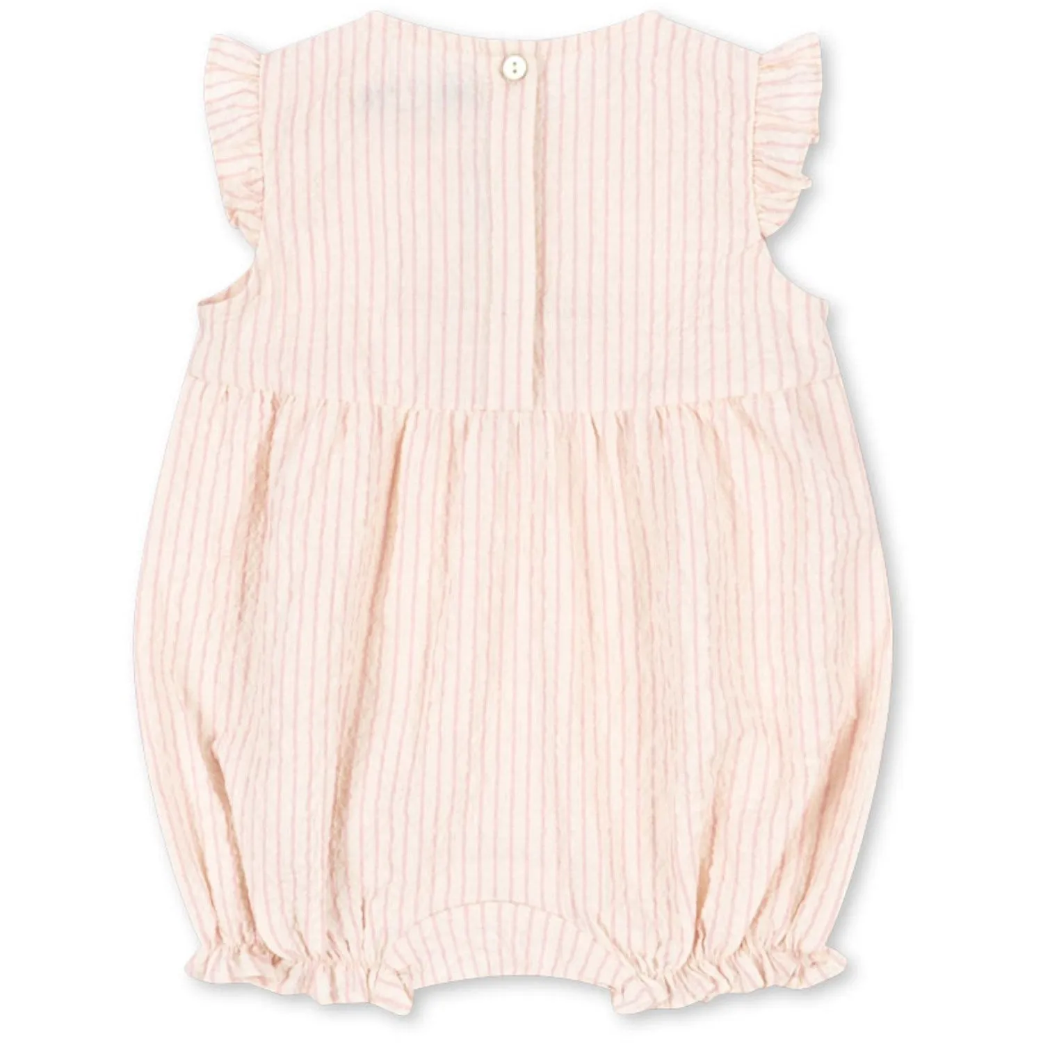 Konges Sljd Peony Stripe Ellie Frill Romper Gots