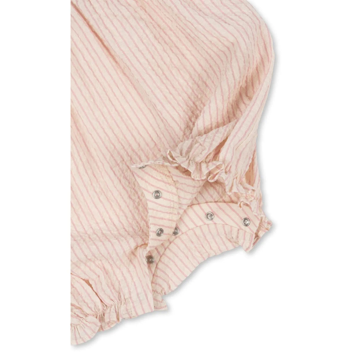 Konges Sljd Peony Stripe Ellie Frill Romper Gots