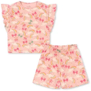 Konges Sljd Rainbow Bow Lin Frill Set Gots
