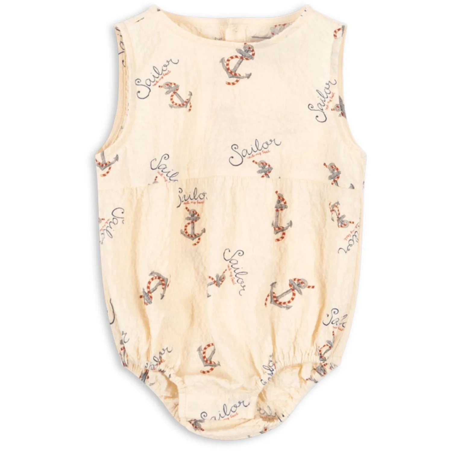Konges Sljd Rock My Boat Elliot Romper Gots