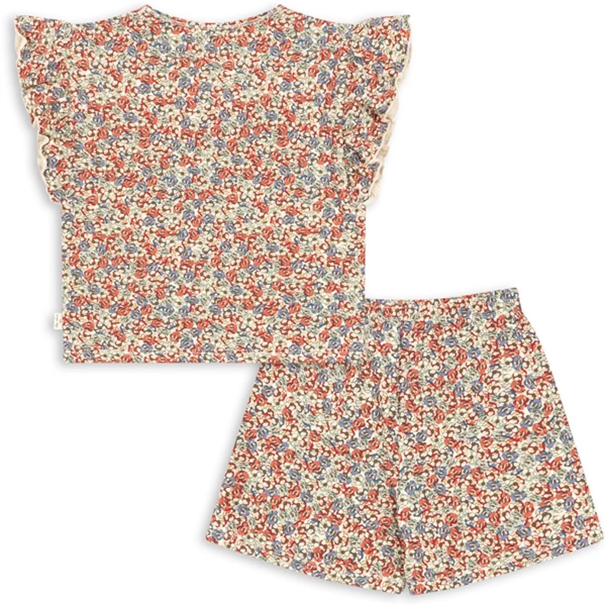 Konges Sljd Rosier Rouge 2-pak Lin Frill Set