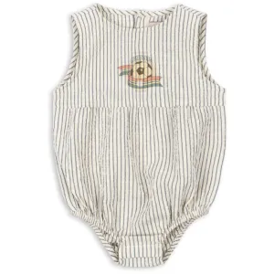 Konges Sljd Stripe Bluie Elliot Romper Gots