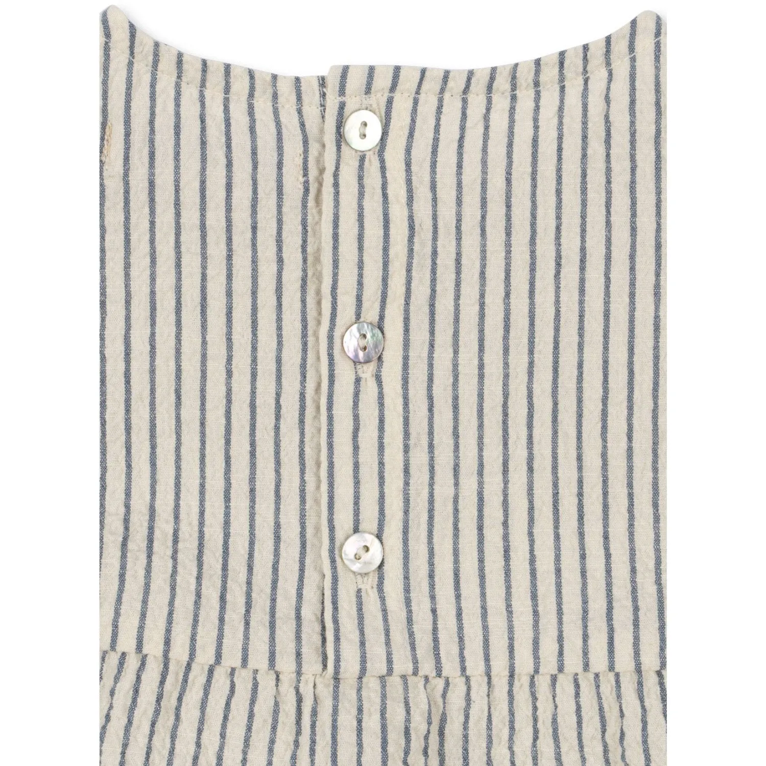 Konges Sljd Stripe Bluie Elliot Romper Gots