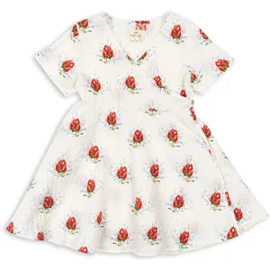 Konges Sljd Vita Rosa Elin Wrap Dress