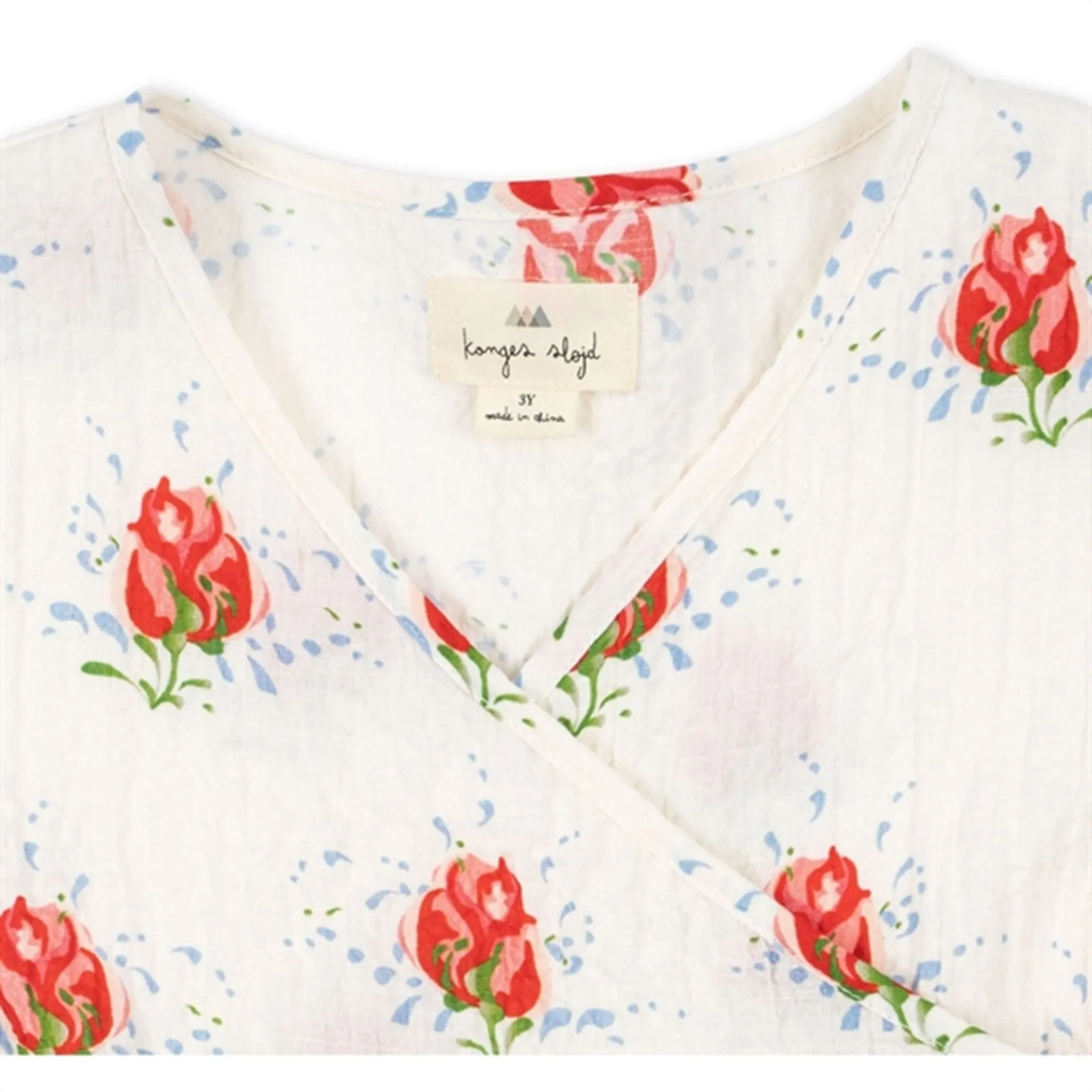 Konges Sljd Vita Rosa Elin Wrap Dress