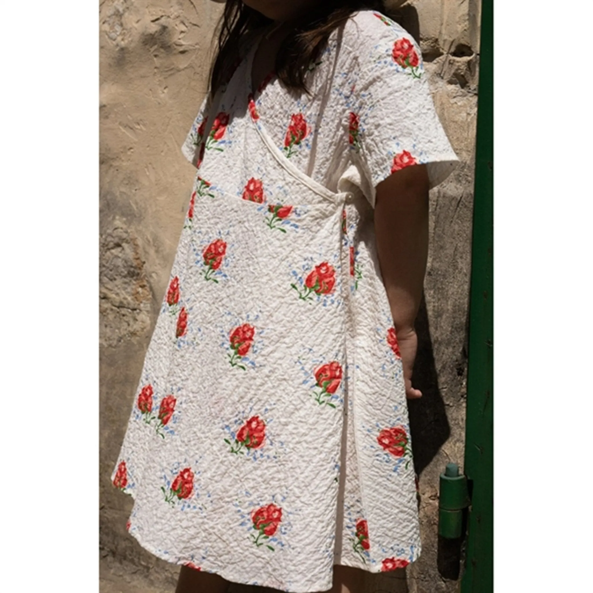 Konges Sljd Vita Rosa Elin Wrap Dress