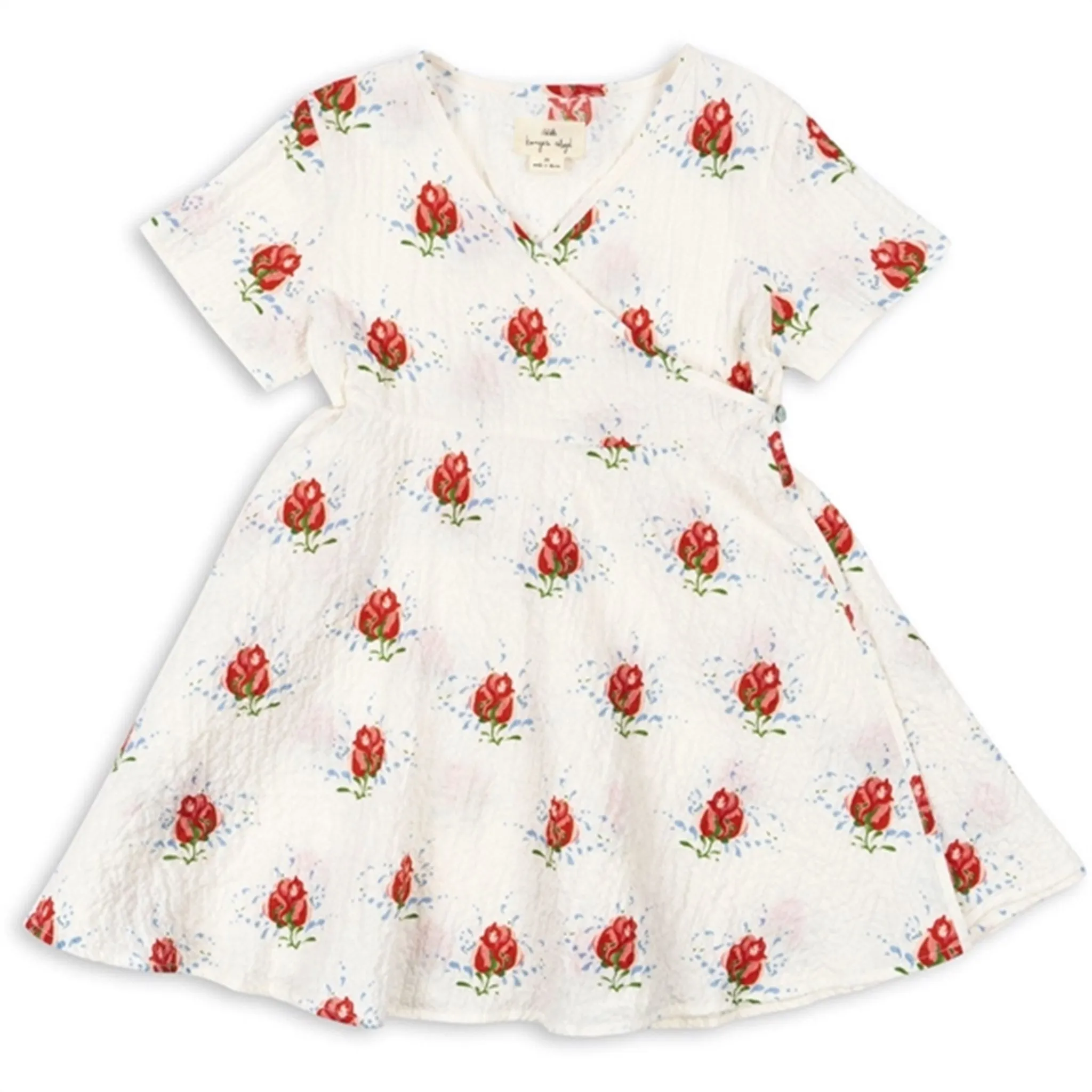 Konges Sljd Vita Rosa Elin Wrap Dress