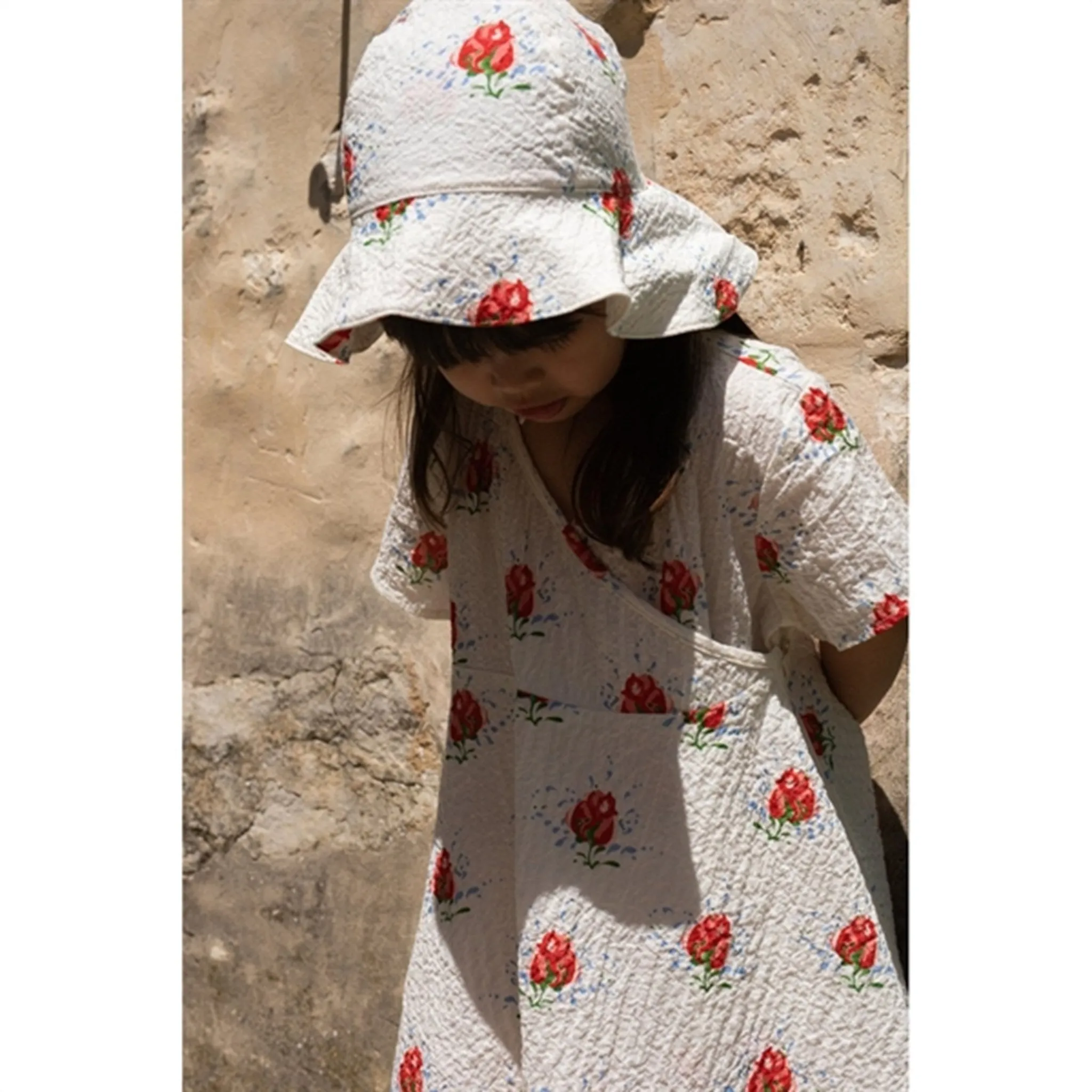 Konges Sljd Vita Rosa Elin Wrap Dress