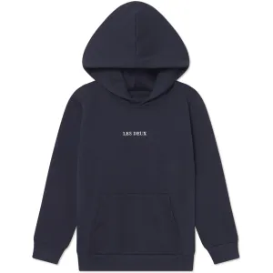Les Deux Kids Dark Navy Dexter Hoodie Kids